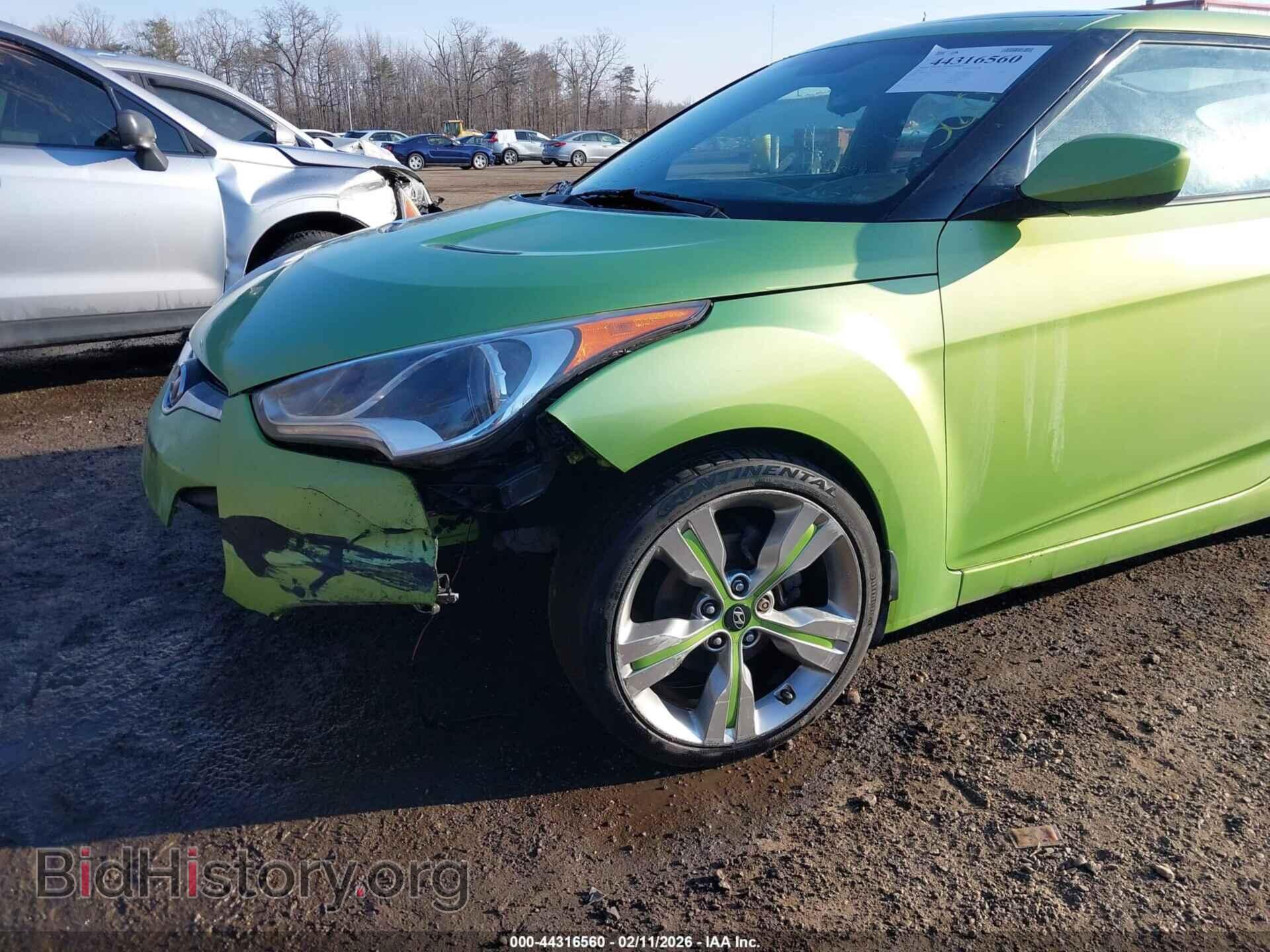 2012 HYUNDAI VELOSTER - VIN: KMHTC6AD4CU059165 - Фото 6