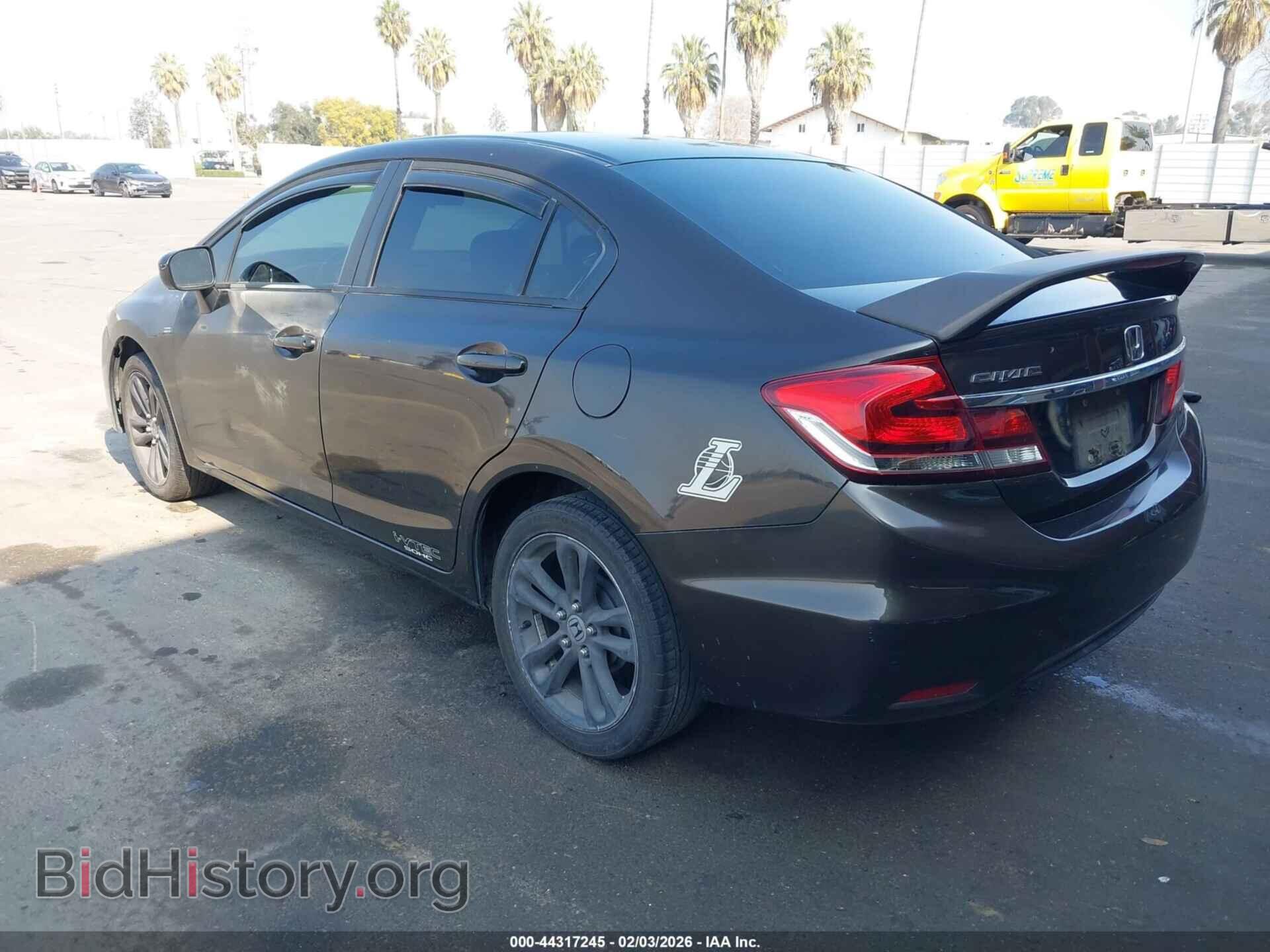 2014 HONDA CIVIC - VIN: 2HGFB2F5XEH503669 - Фото 3