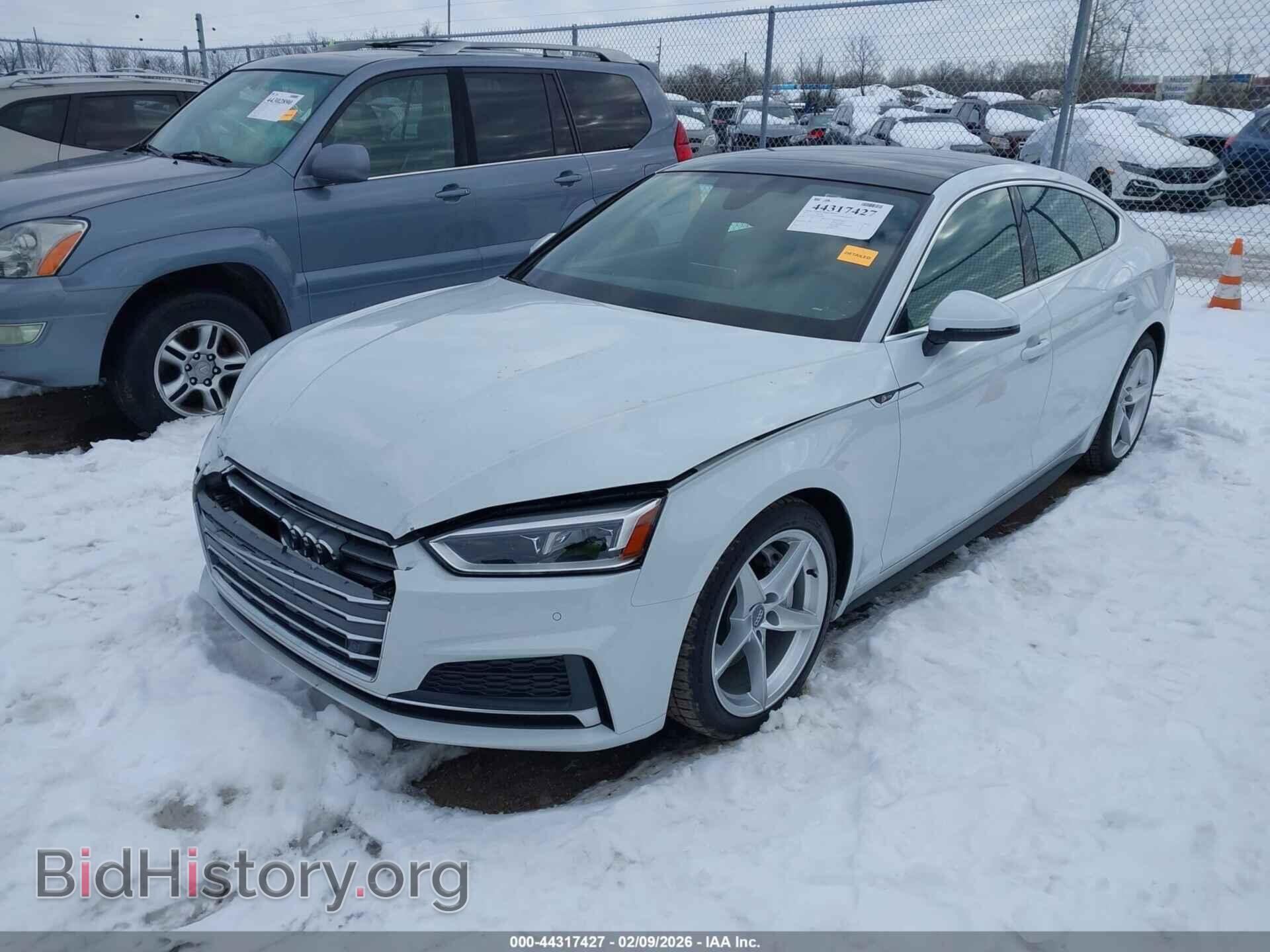 2018 AUDI A5 - VIN: WAUENCF57JA108040 - Фото 2