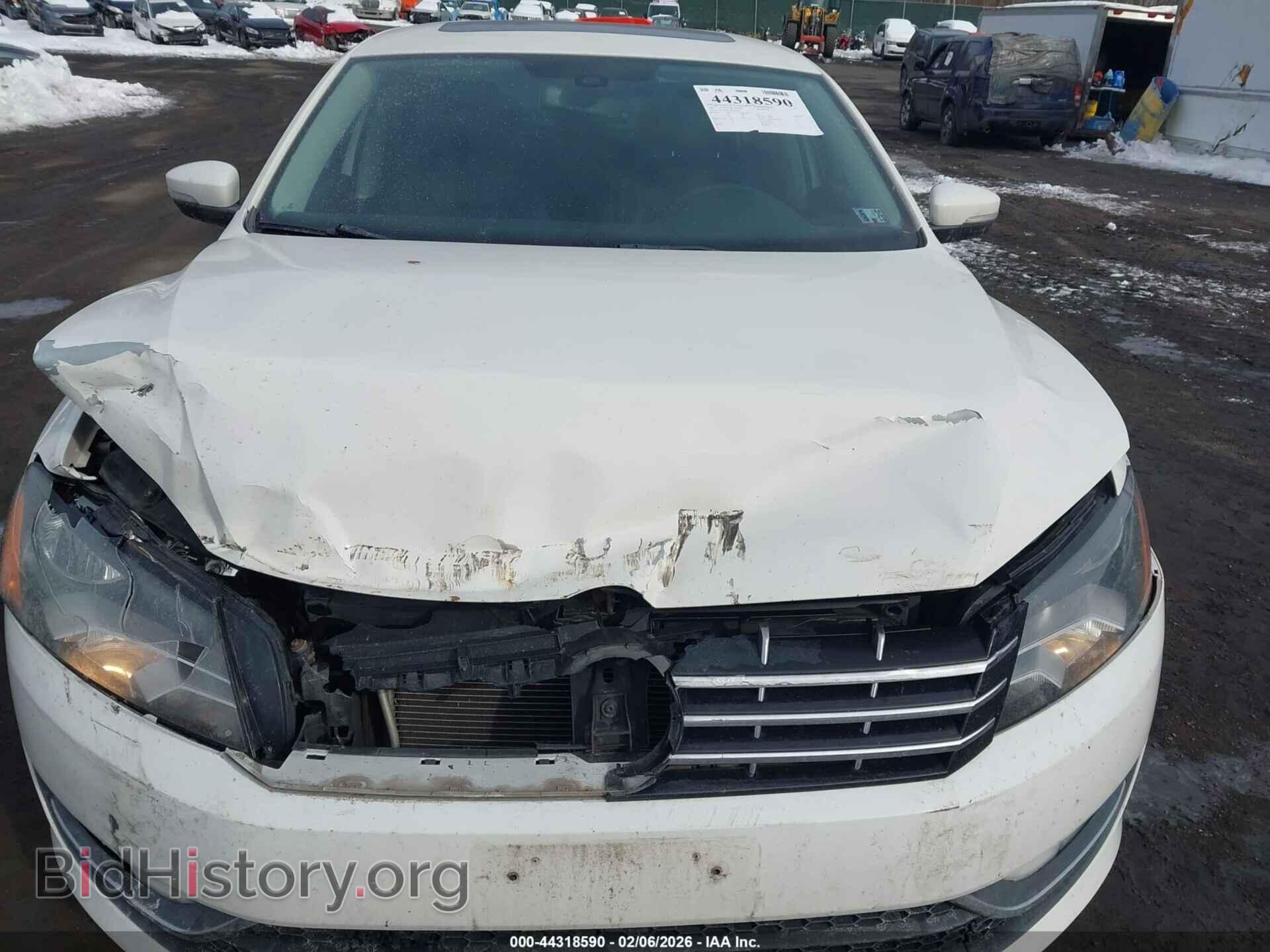 2013 VOLKSWAGEN PASSAT - VIN: 1VWCP7A34DC141035 - Фото 6