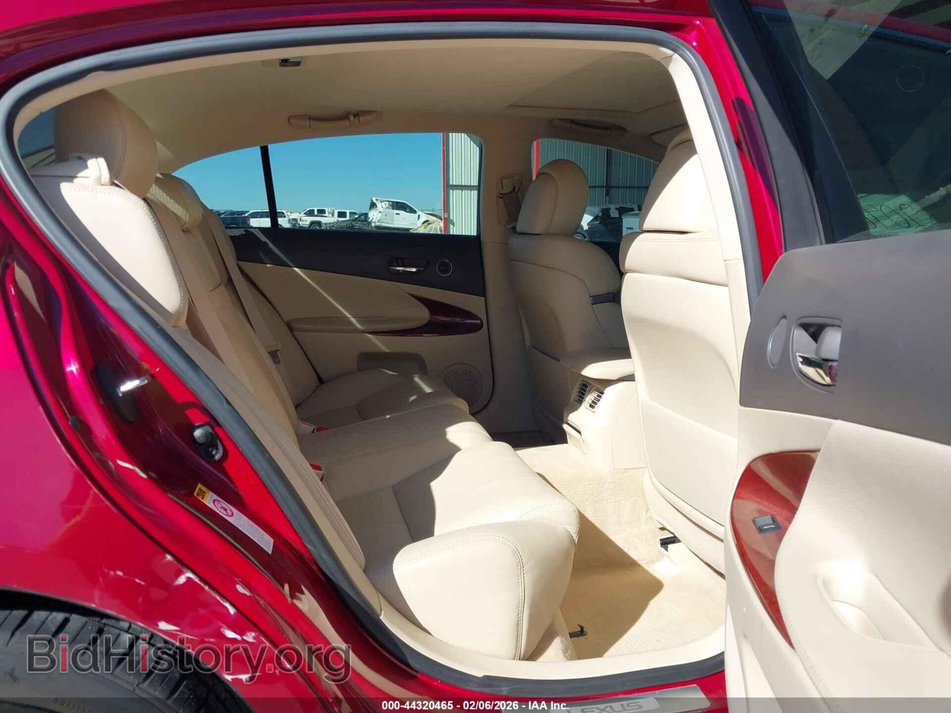 2011 LEXUS GS 350 - VIN: JTHBE1KS4B0052229 - Фото 8