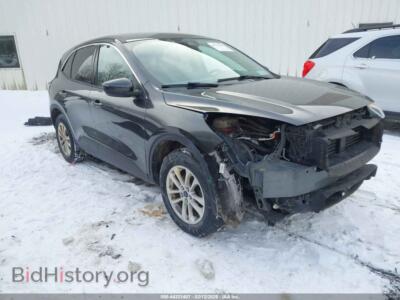 2020 Ford ESCAPE SE, черный — VIN 1FMCU9G6XLUA04467, IAAI
