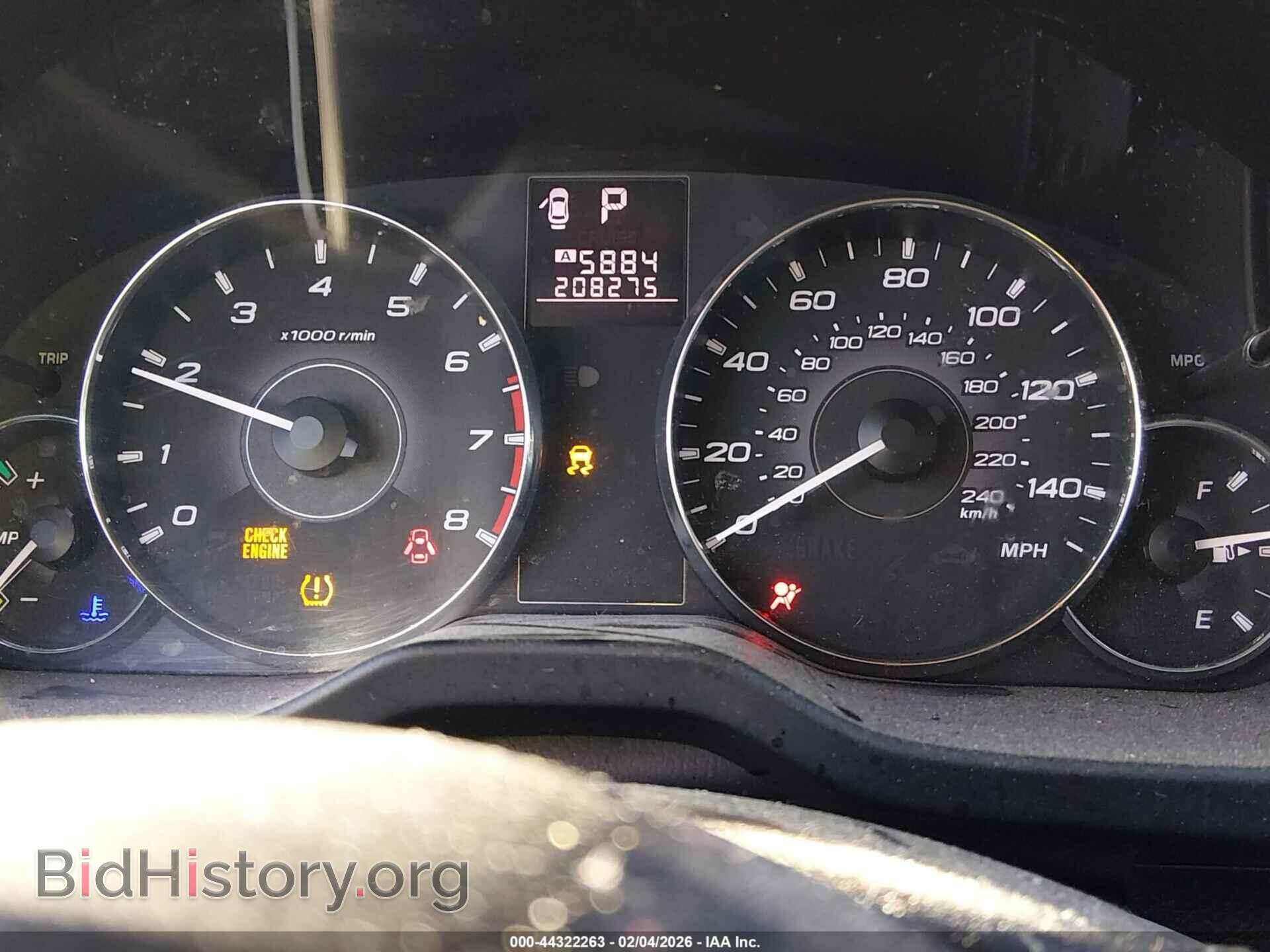 2011 SUBARU OUTBACK - VIN: 4S4BRBHC9B3369493 - Фото 7