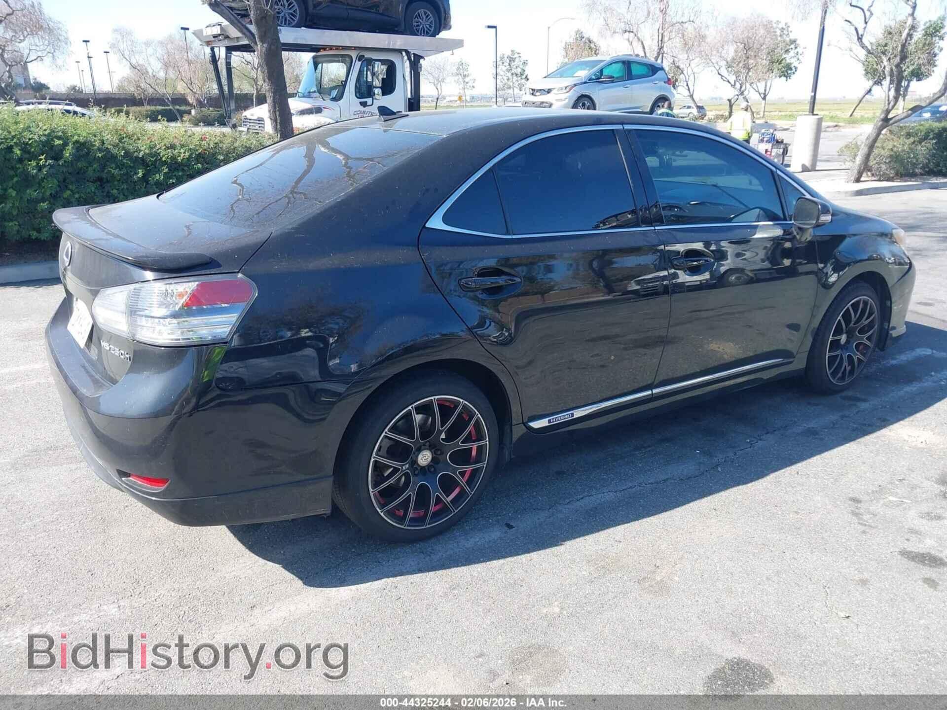 2010 LEXUS HS 250H - VIN: JTHBB1BA7A2015307 - Фото 4
