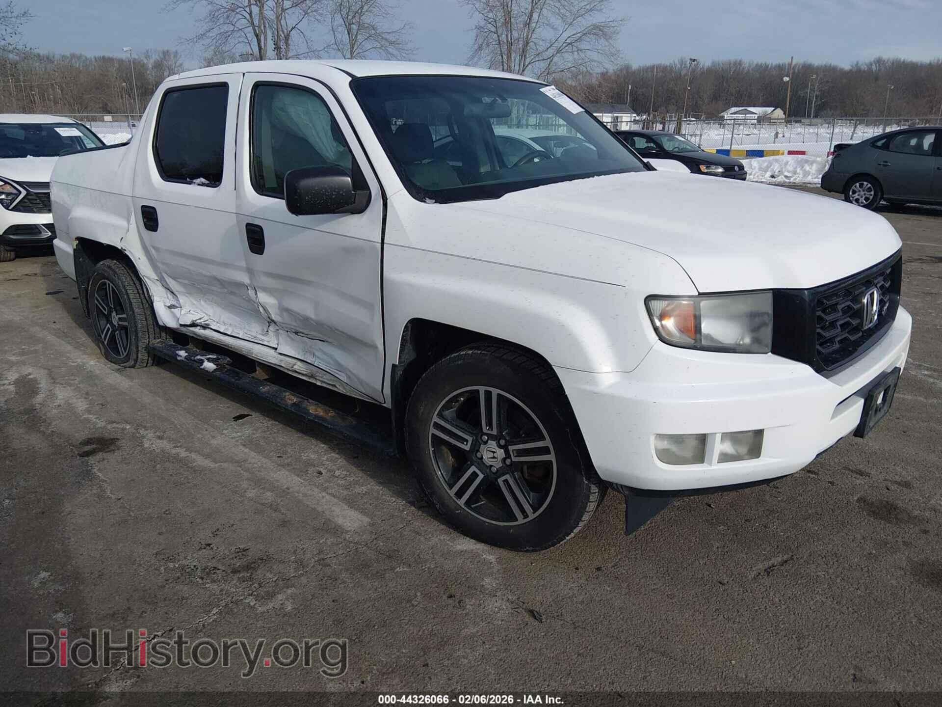 Photo 5FPYK1F75CB454068 - HONDA RIDGELINE 2012