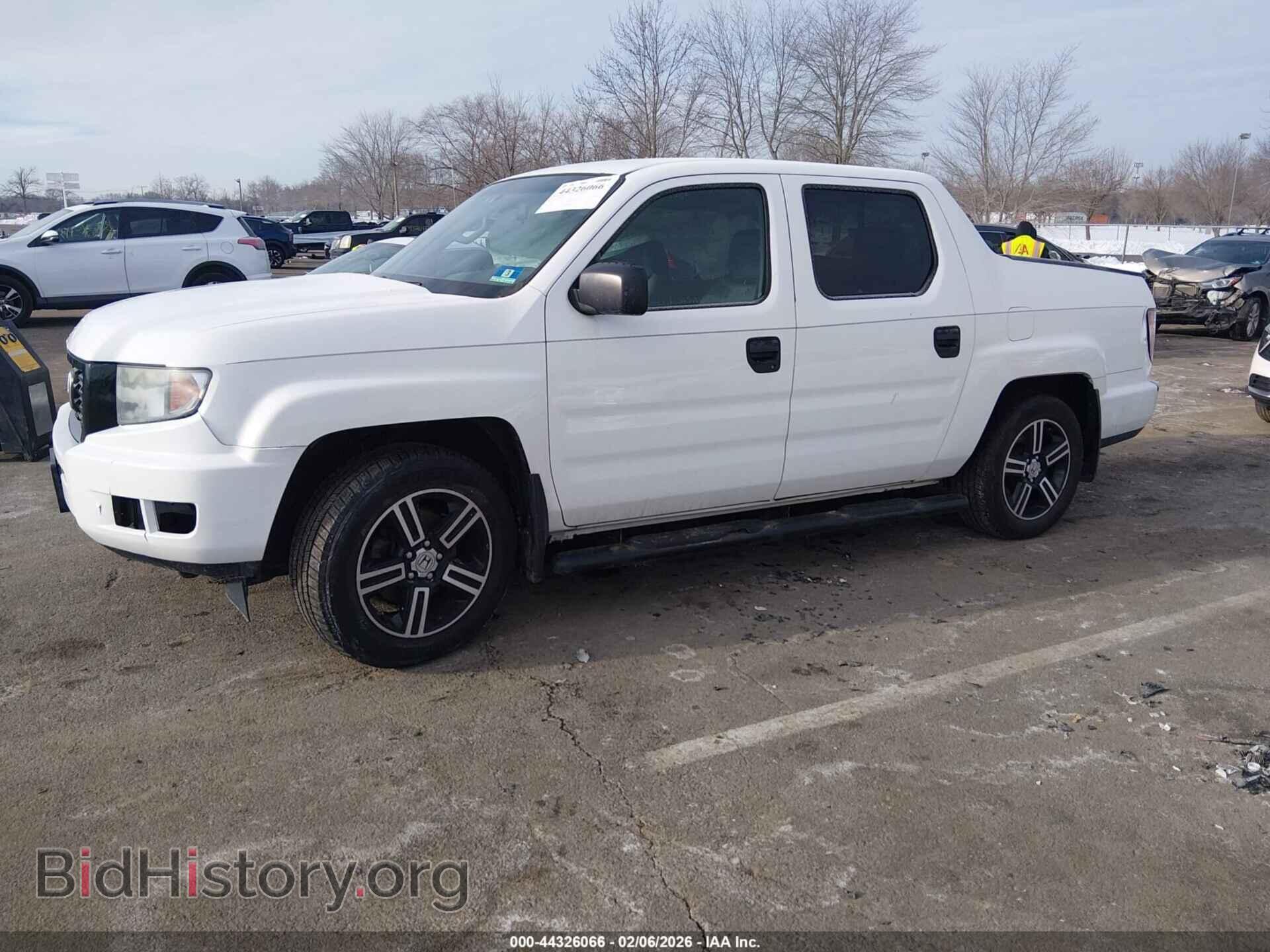 2012 HONDA RIDGELINE - VIN: 5FPYK1F75CB454068 - Фото 2
