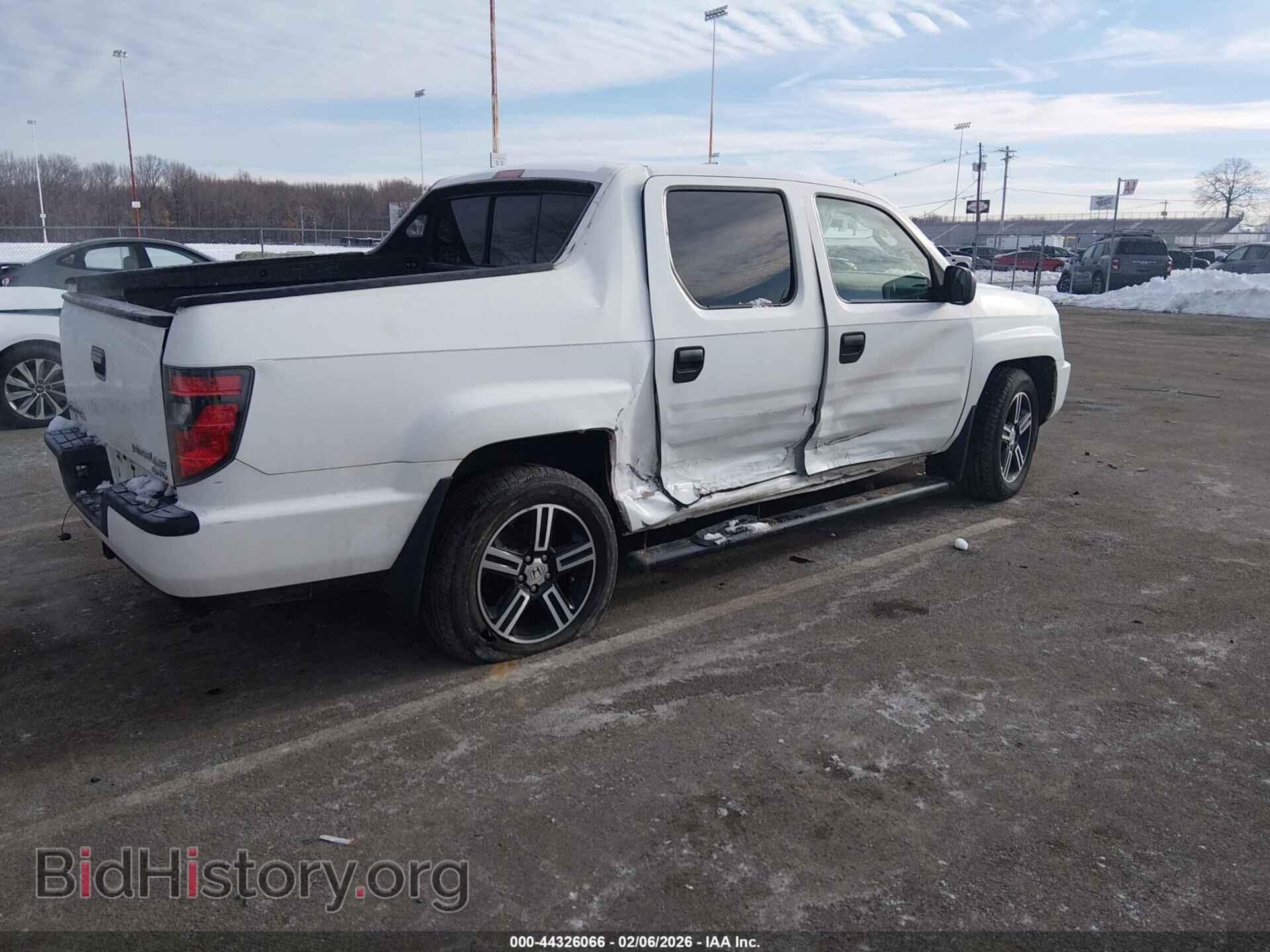 2012 HONDA RIDGELINE - VIN: 5FPYK1F75CB454068 - Фото 4
