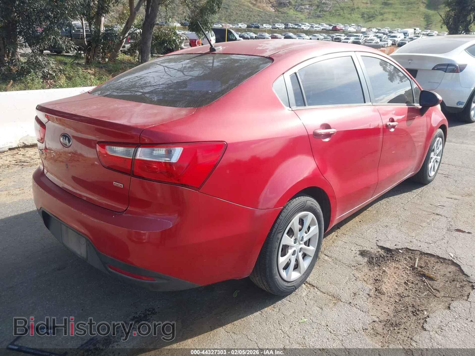 2013 KIA RIO - VIN: KNADM4A39D6158231 - Фото 4
