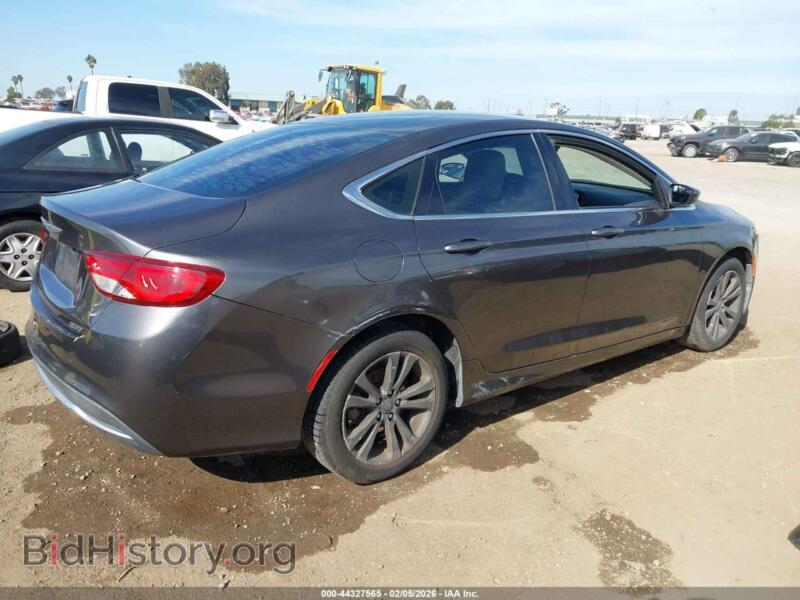 2015 Chrysler 200 (VIN 1C3CCCABXFN537089) — фото 4 из 12