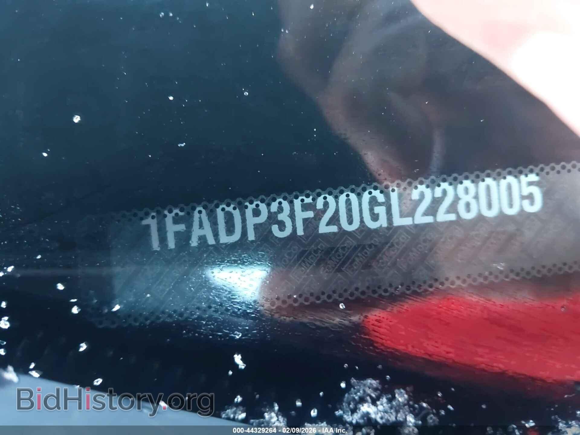 2016 FORD FOCUS - VIN: 1FADP3F20GL228005 - Фото 9