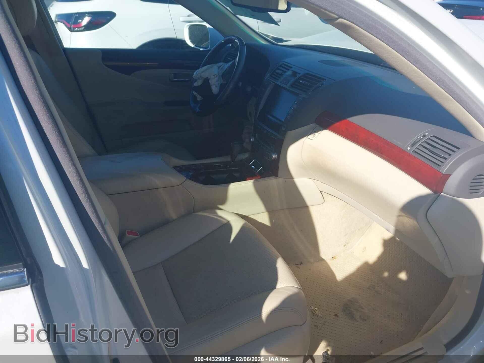 2012 LEXUS LS 460 - VIN: JTHBL5EF5C5113409 - Фото 5