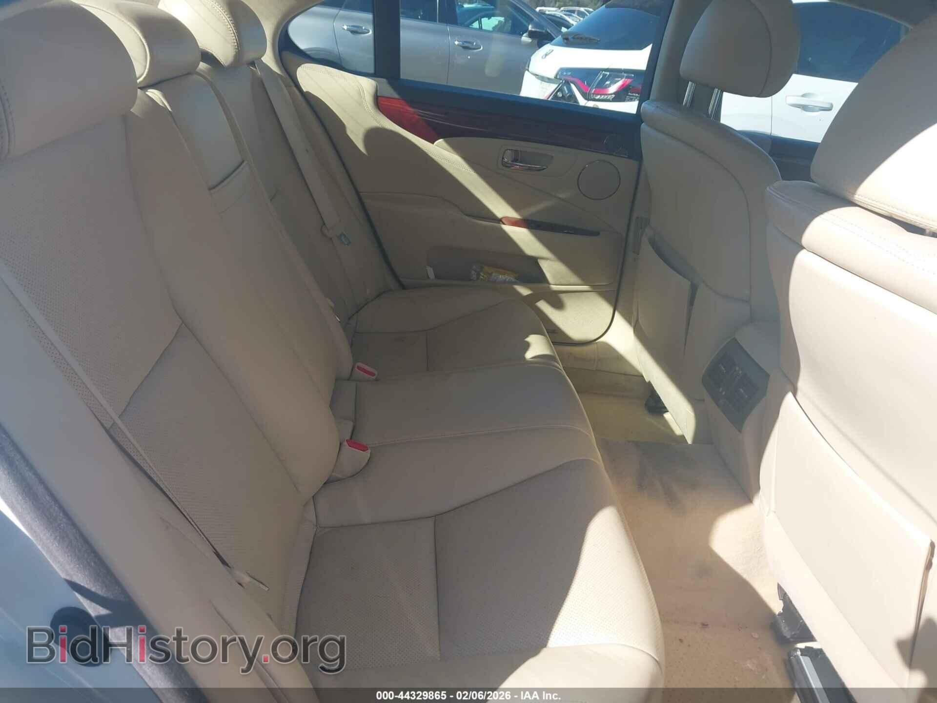 2012 LEXUS LS 460 - VIN: JTHBL5EF5C5113409 - Фото 8
