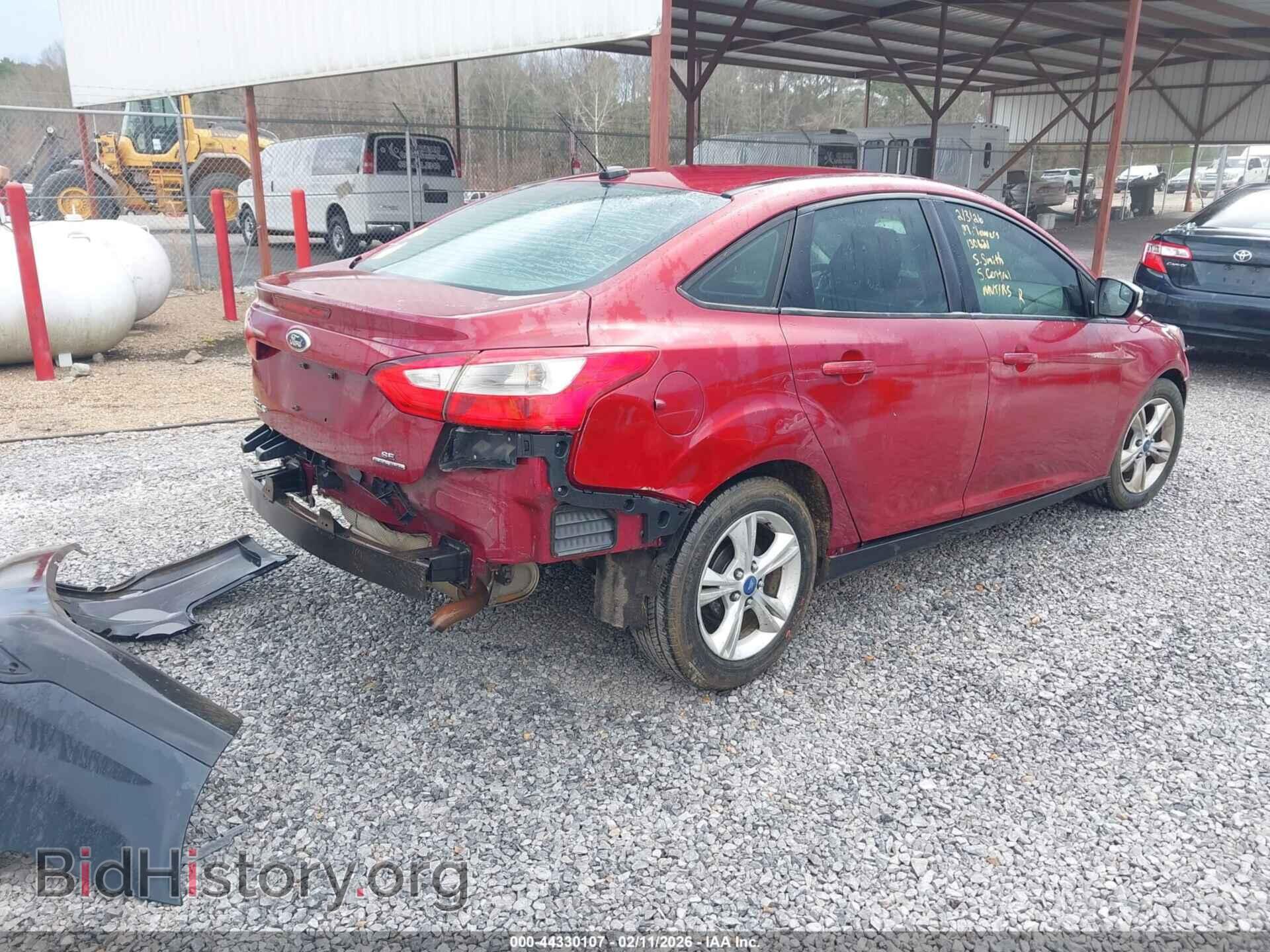 2014 FORD FOCUS - VIN: 1FADP3F27EL130621 - Фото 4