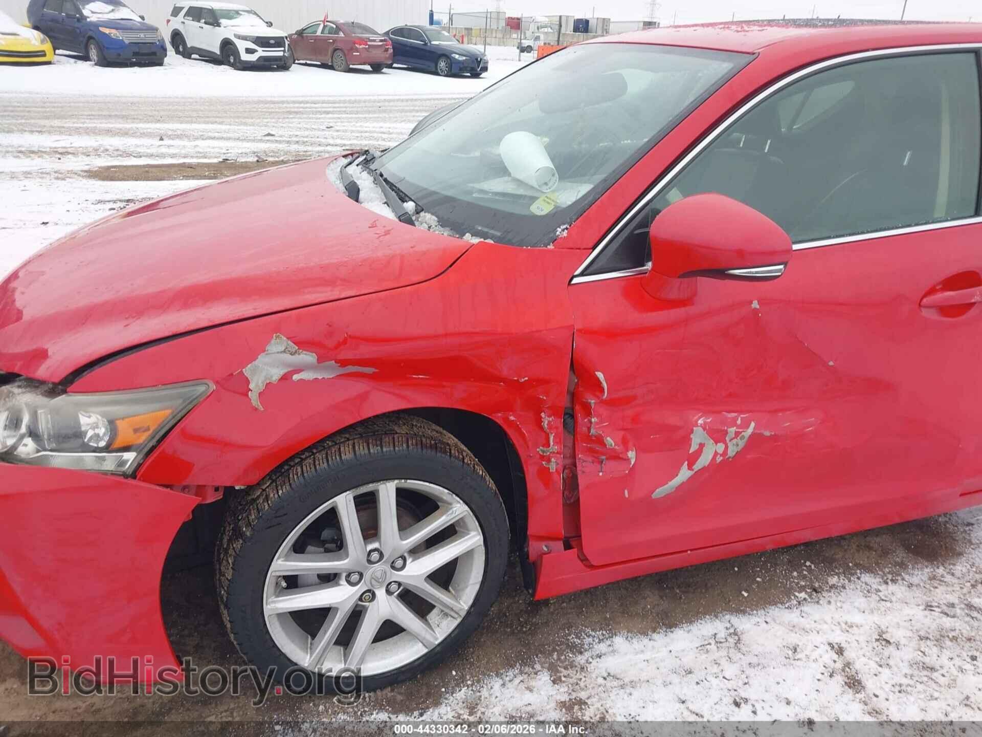 2014 LEXUS CT 200H - VIN: JTHKD5BH2E2192965 - Фото 6