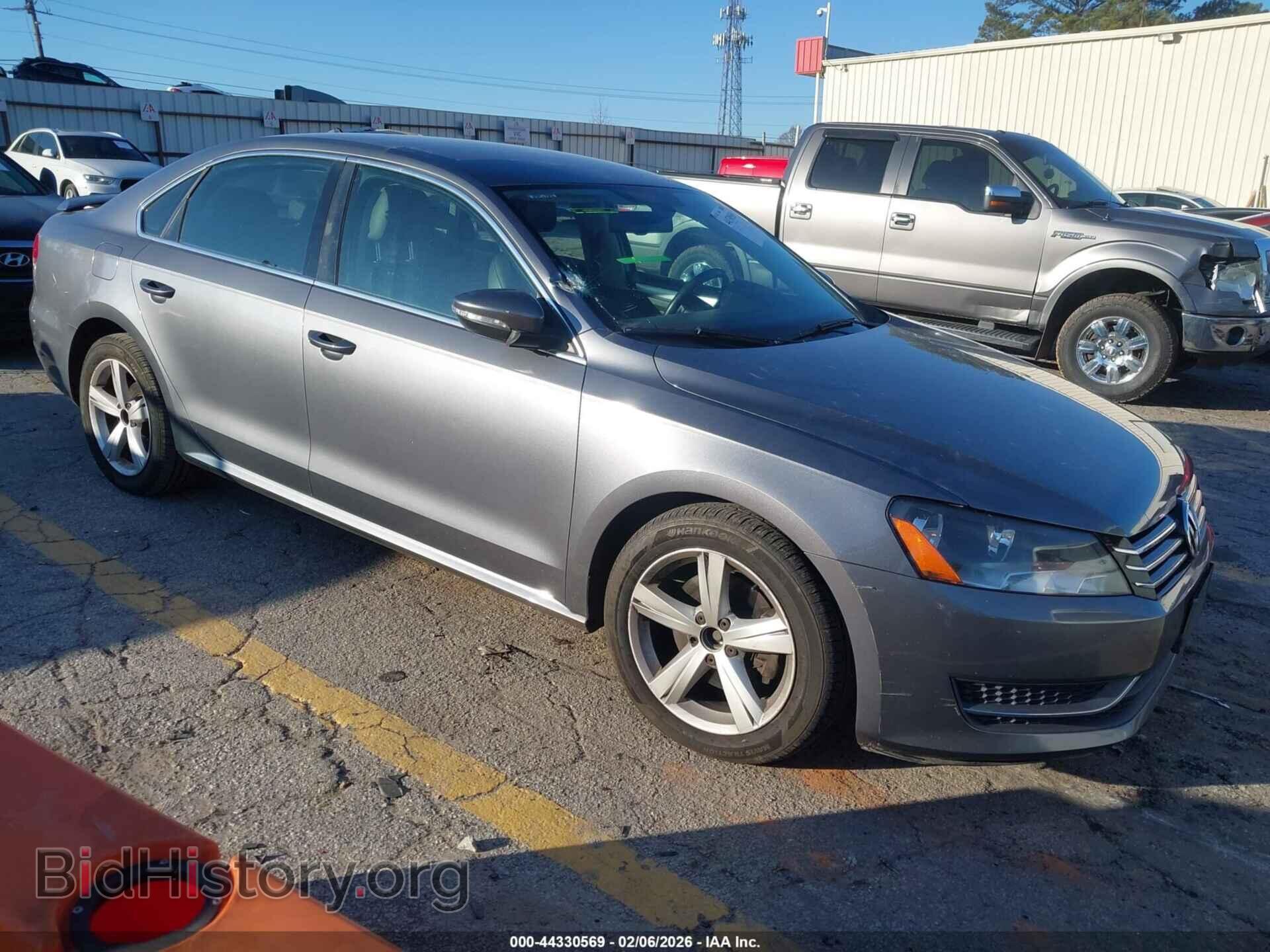 Фотография 1VWBP7A33CC043284 - VOLKSWAGEN PASSAT 2012