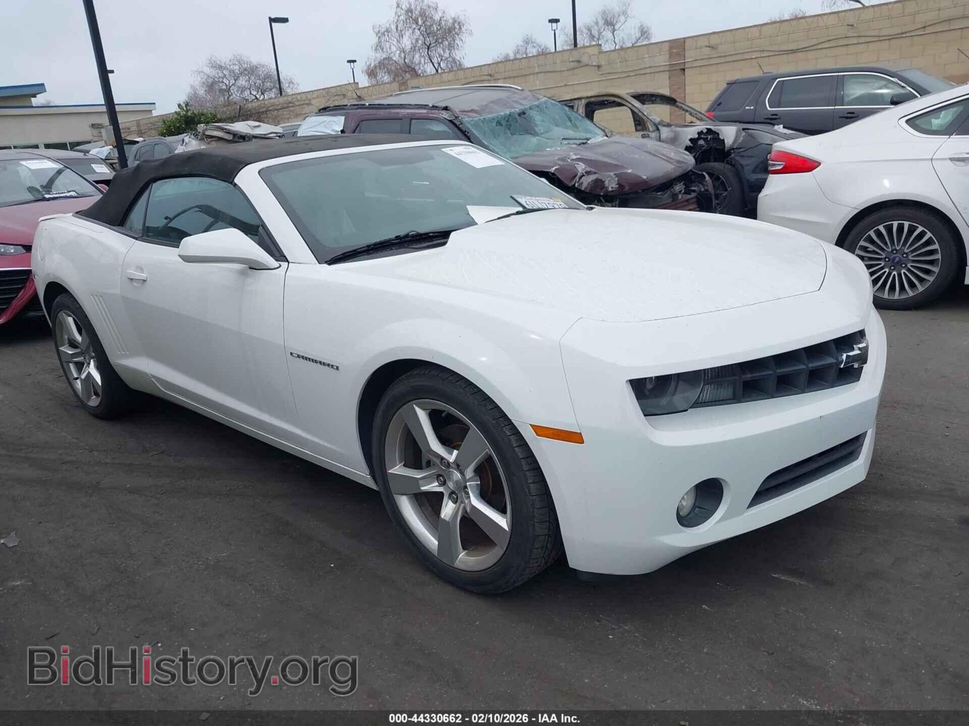 Фотография 2G1FB3DD9B9192281 - CHEVROLET CAMARO 2011