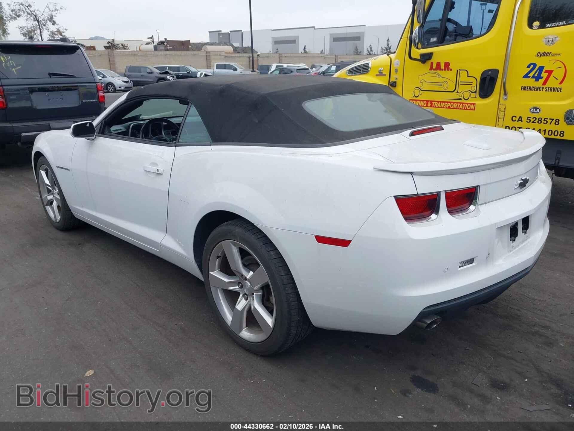 2011 CHEVROLET CAMARO - VIN: 2G1FB3DD9B9192281 - Фото 3