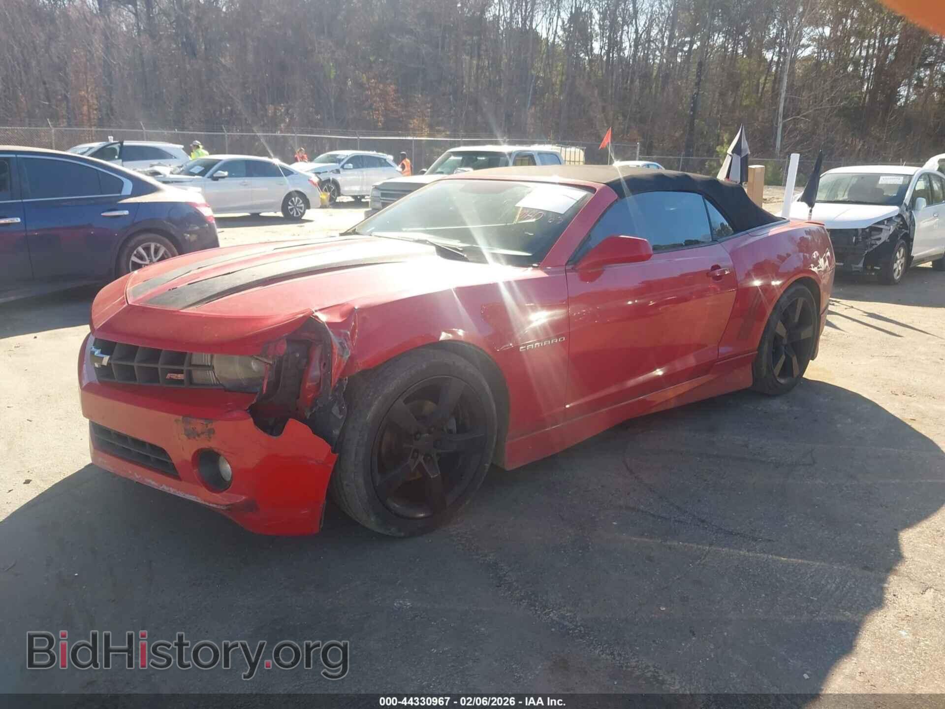 2011 CHEVROLET CAMARO - VIN: 2G1FC3DD6B9180943 - Фото 2