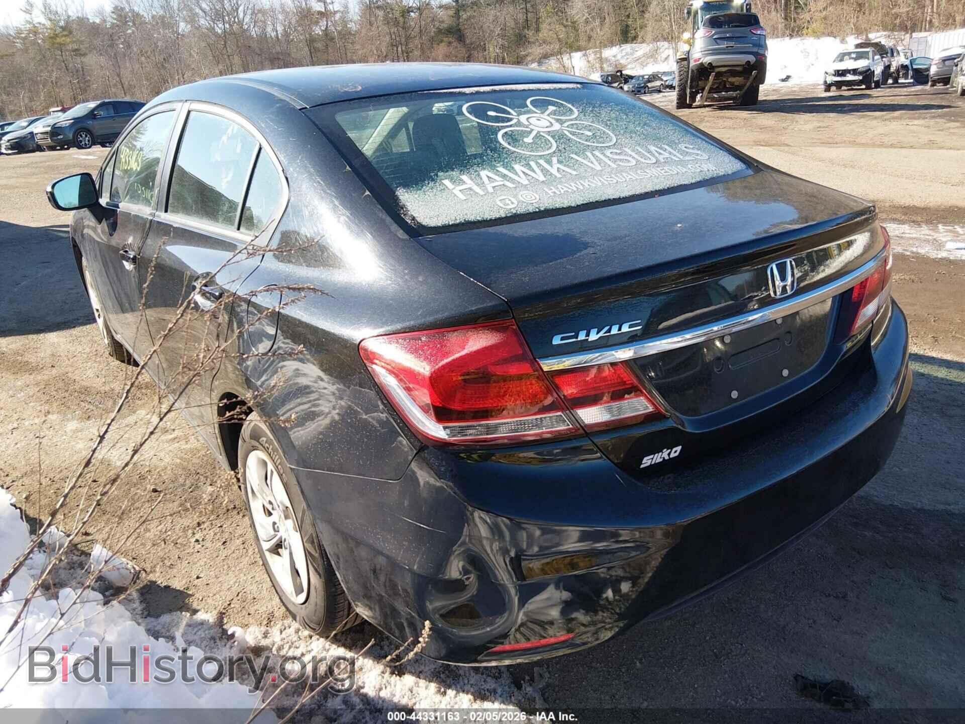 2014 HONDA CIVIC - VIN: 2HGFB2F55EH521156 - Фото 3