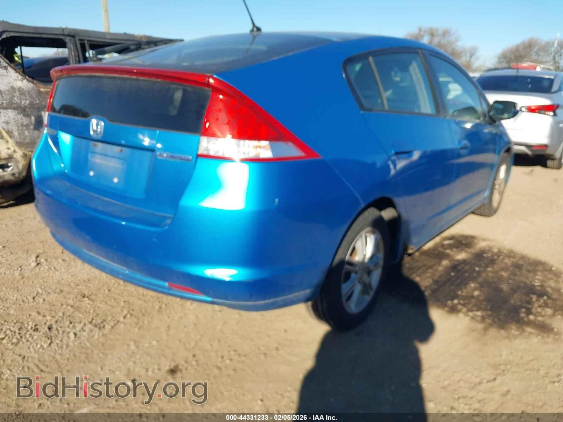 2010 HONDA INSIGHT - VIN: JHMZE2H77AS031403 - Фото 4