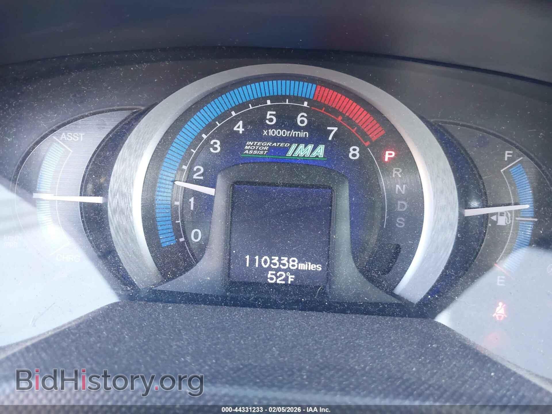 2010 HONDA INSIGHT - VIN: JHMZE2H77AS031403 - Фото 7