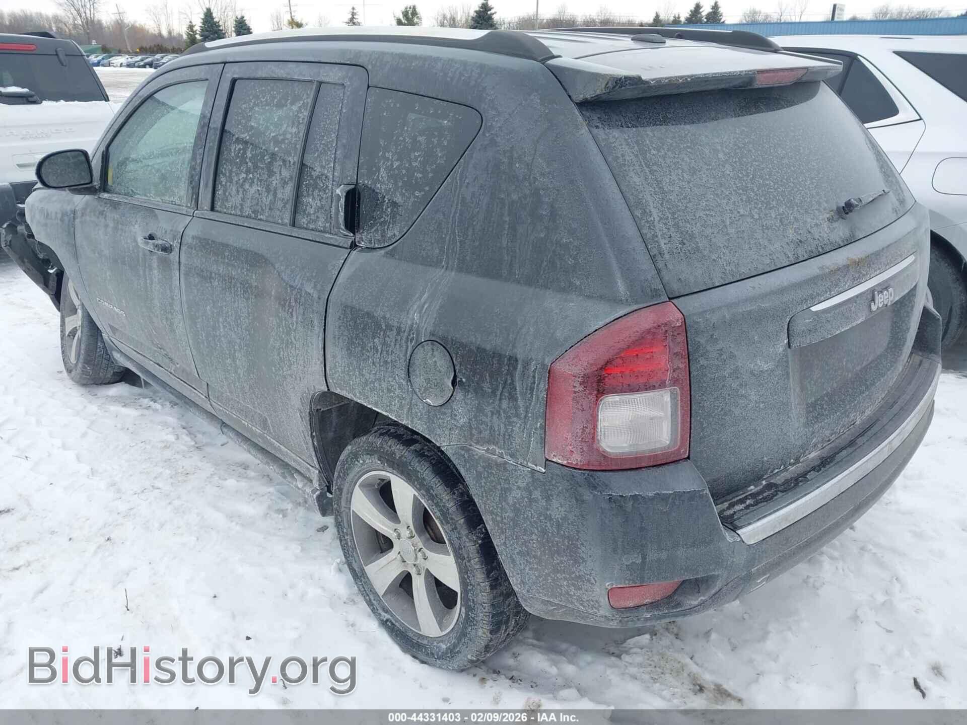 2016 JEEP COMPASS - VIN: 1C4NJCEAXGD803987 - Фото 3