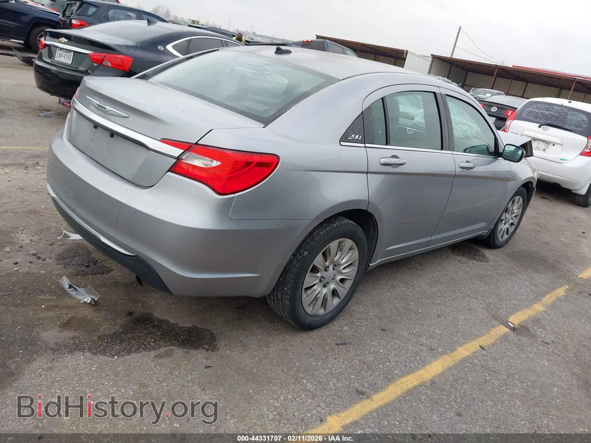 2014 CHRYSLER 200 - VIN: 1C3CCBAB0EN124624 - Фото 4