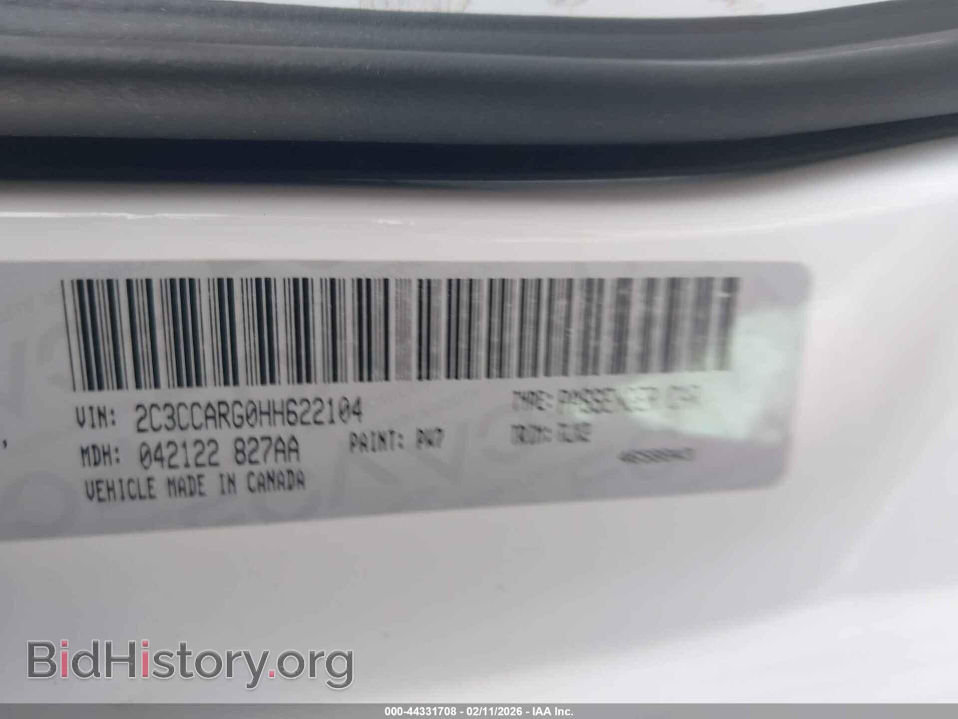 2017 CHRYSLER 300 - VIN: 2C3CCARG0HH622104 - Фото 9