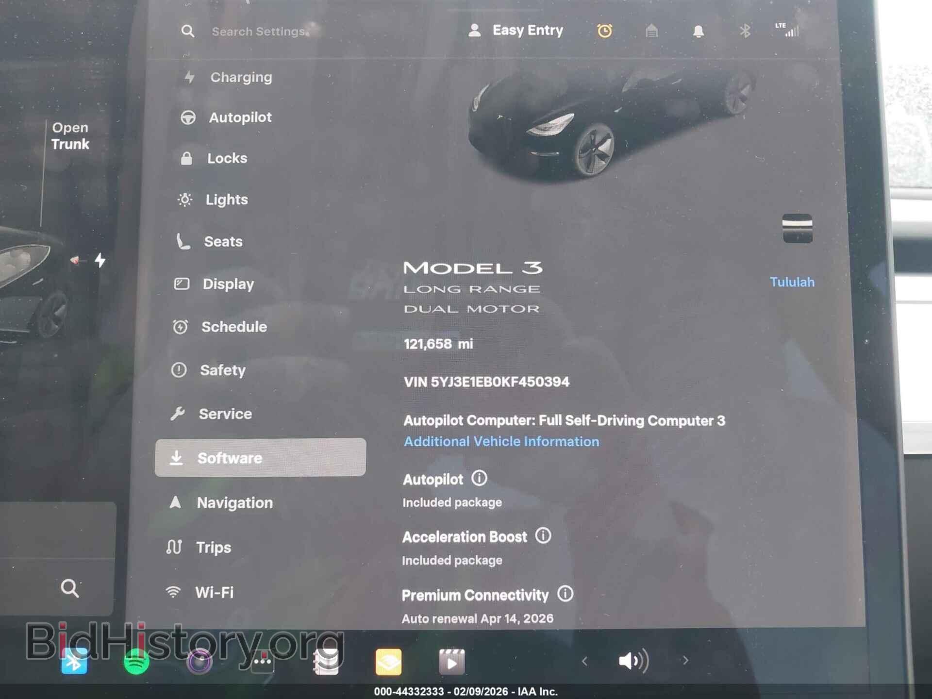 2019 TESLA MODEL 3 - VIN: 5YJ3E1EB0KF450394 - Photo 7