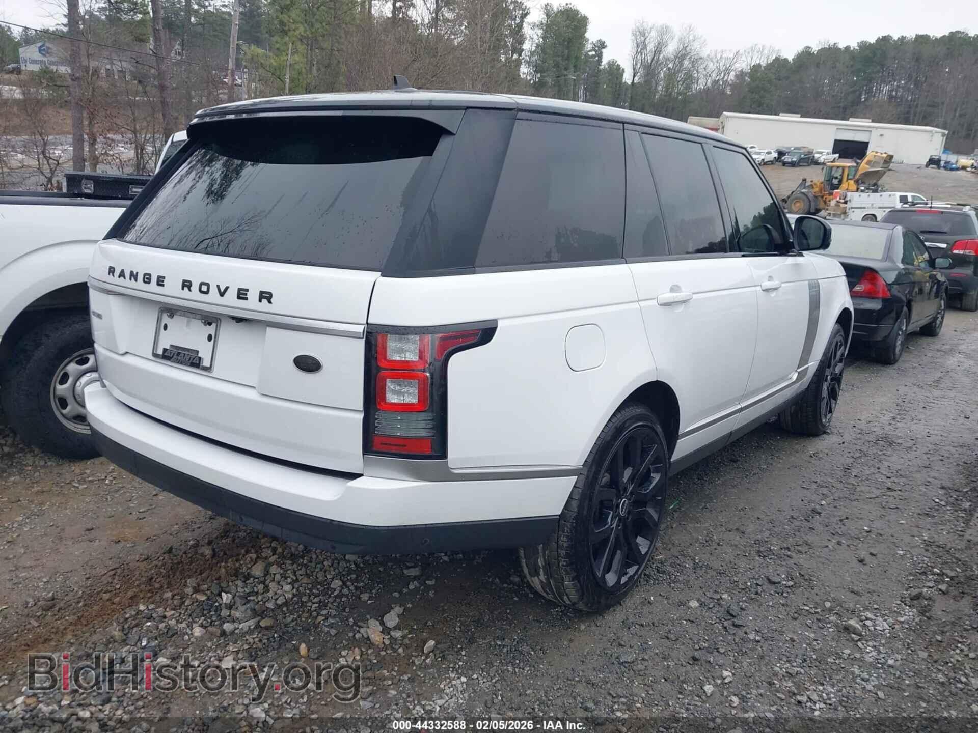 2016 LAND ROVER RANGE ROVER - VIN: SALGS2KF5GA251373 - Фото 4