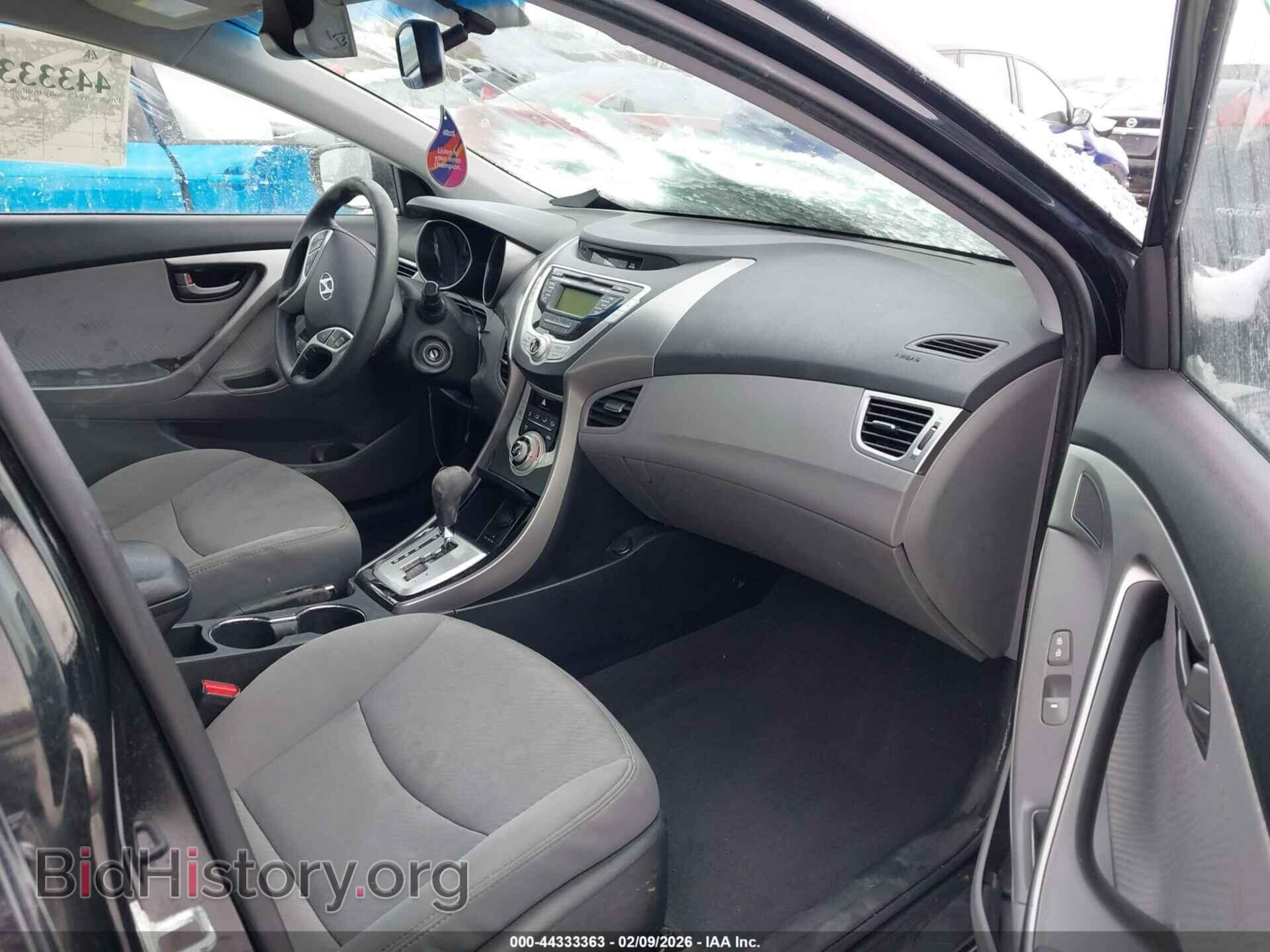2012 HYUNDAI ELANTRA - VIN: 5NPDH4AE5CH098512 - Фото 5