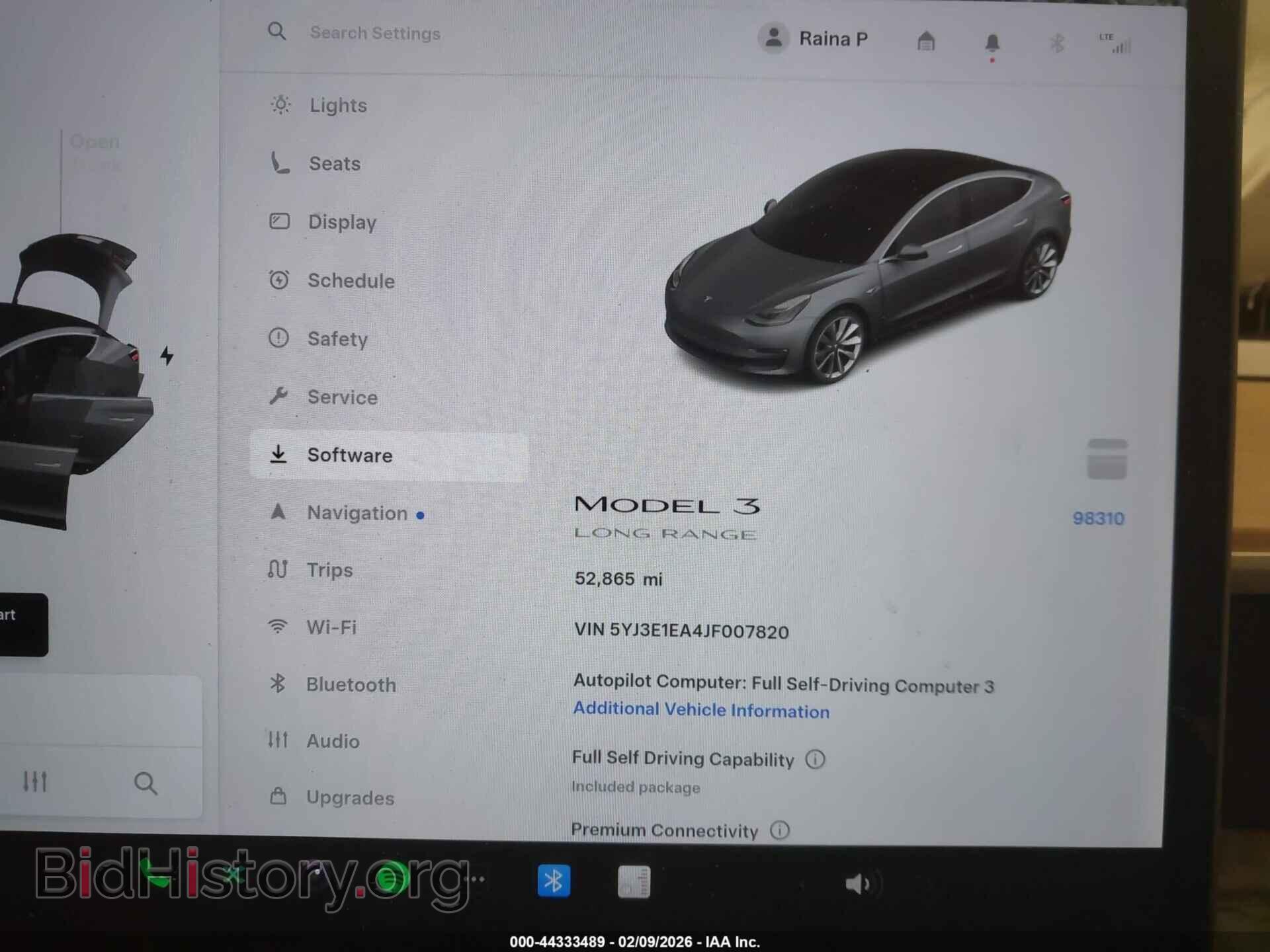 2018 TESLA MODEL 3 - VIN: 5YJ3E1EA4JF007820 - Фото 7