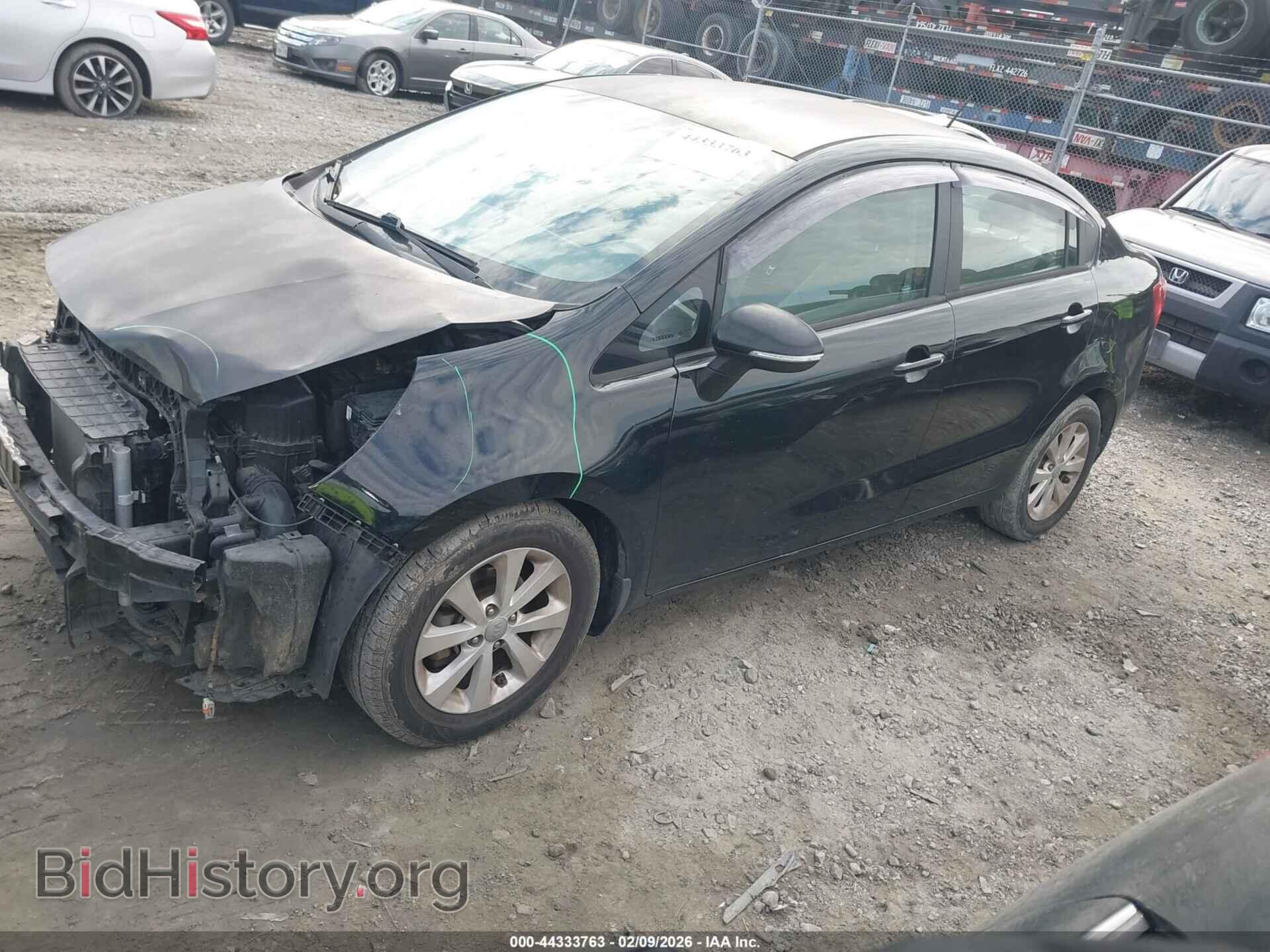 2013 KIA RIO - VIN: KNADN4A31D6285603 - Фото 2