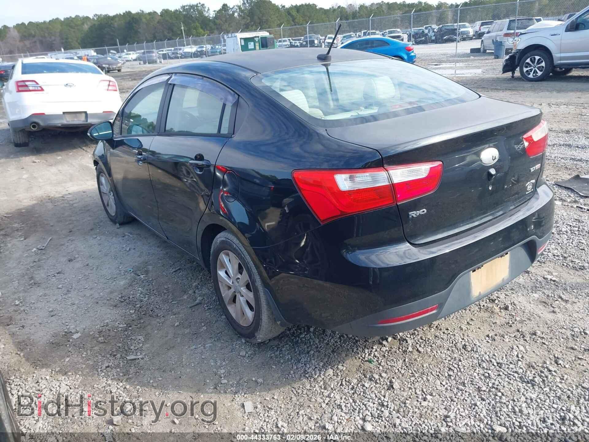 2013 KIA RIO - VIN: KNADN4A31D6285603 - Фото 3