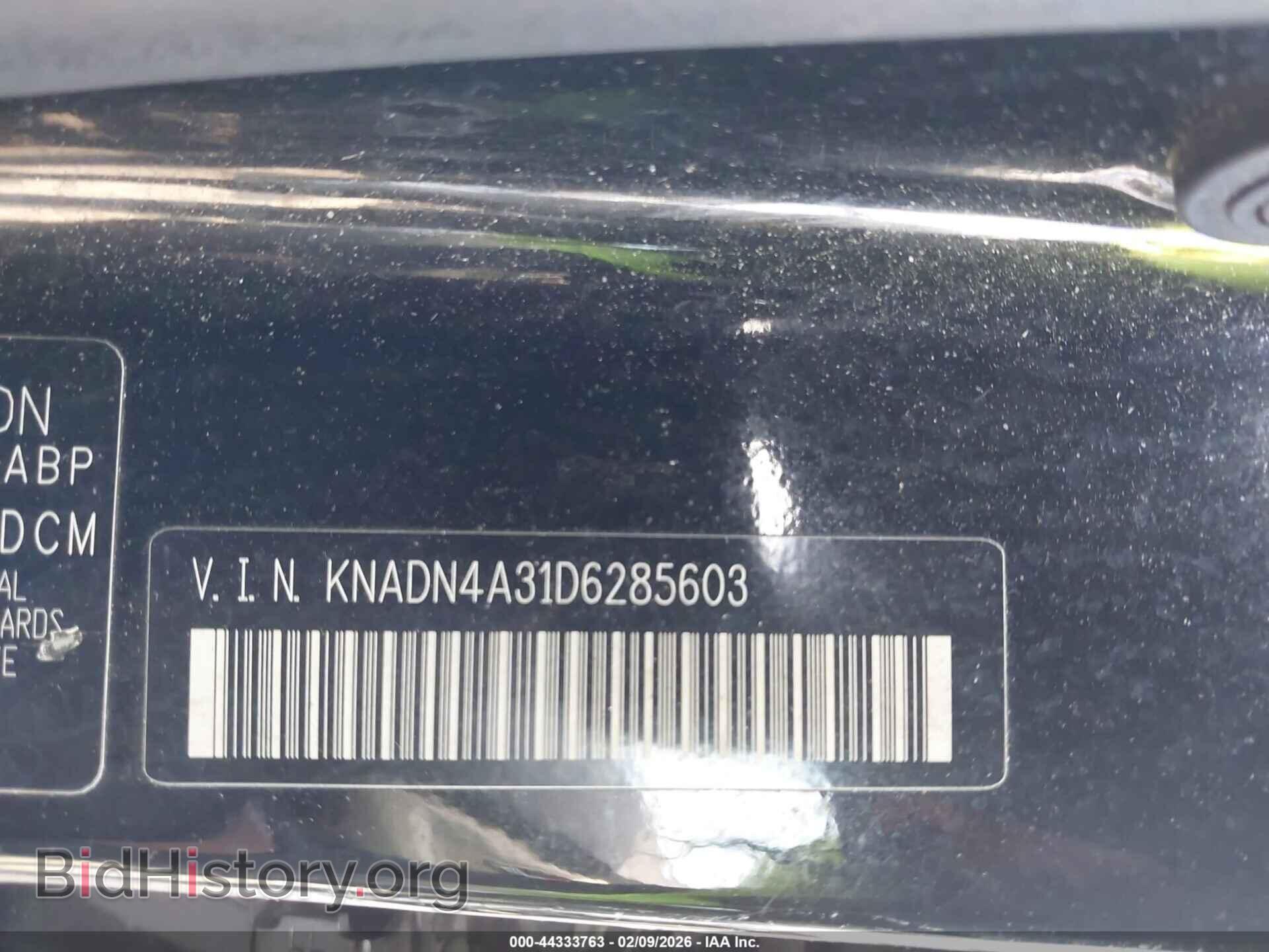 2013 KIA RIO - VIN: KNADN4A31D6285603 - Фото 9
