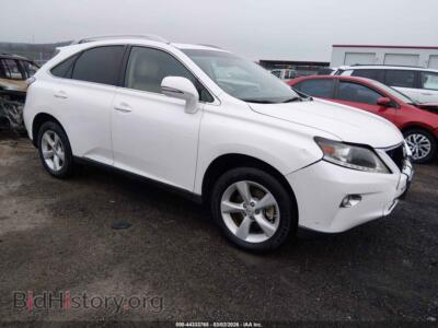2013 Lexus RX 350, white — VIN 2T2BK1BA8DC181001, IAAI