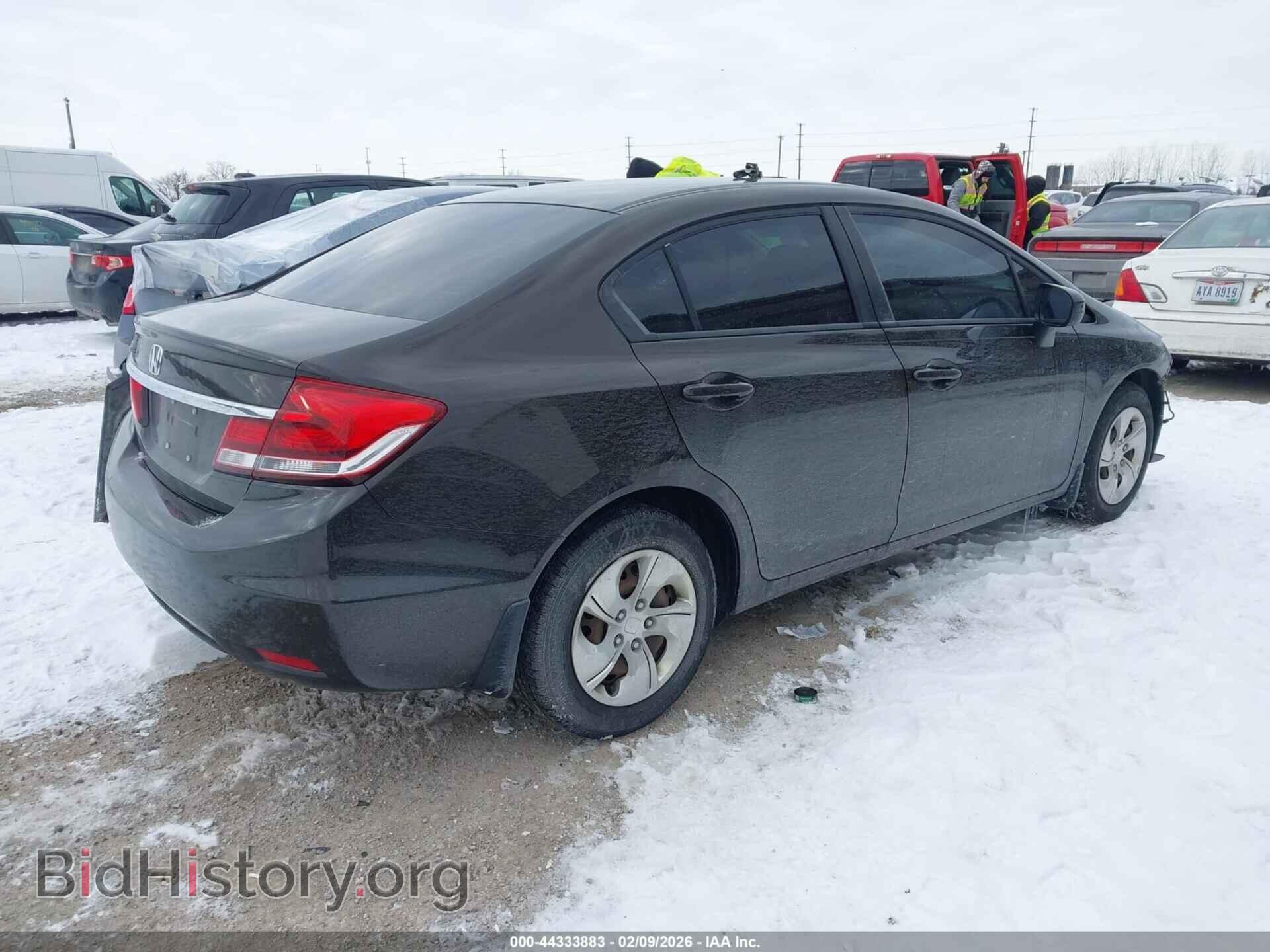 2014 HONDA CIVIC - VIN: 2HGFB2F56EH553274 - Фото 4