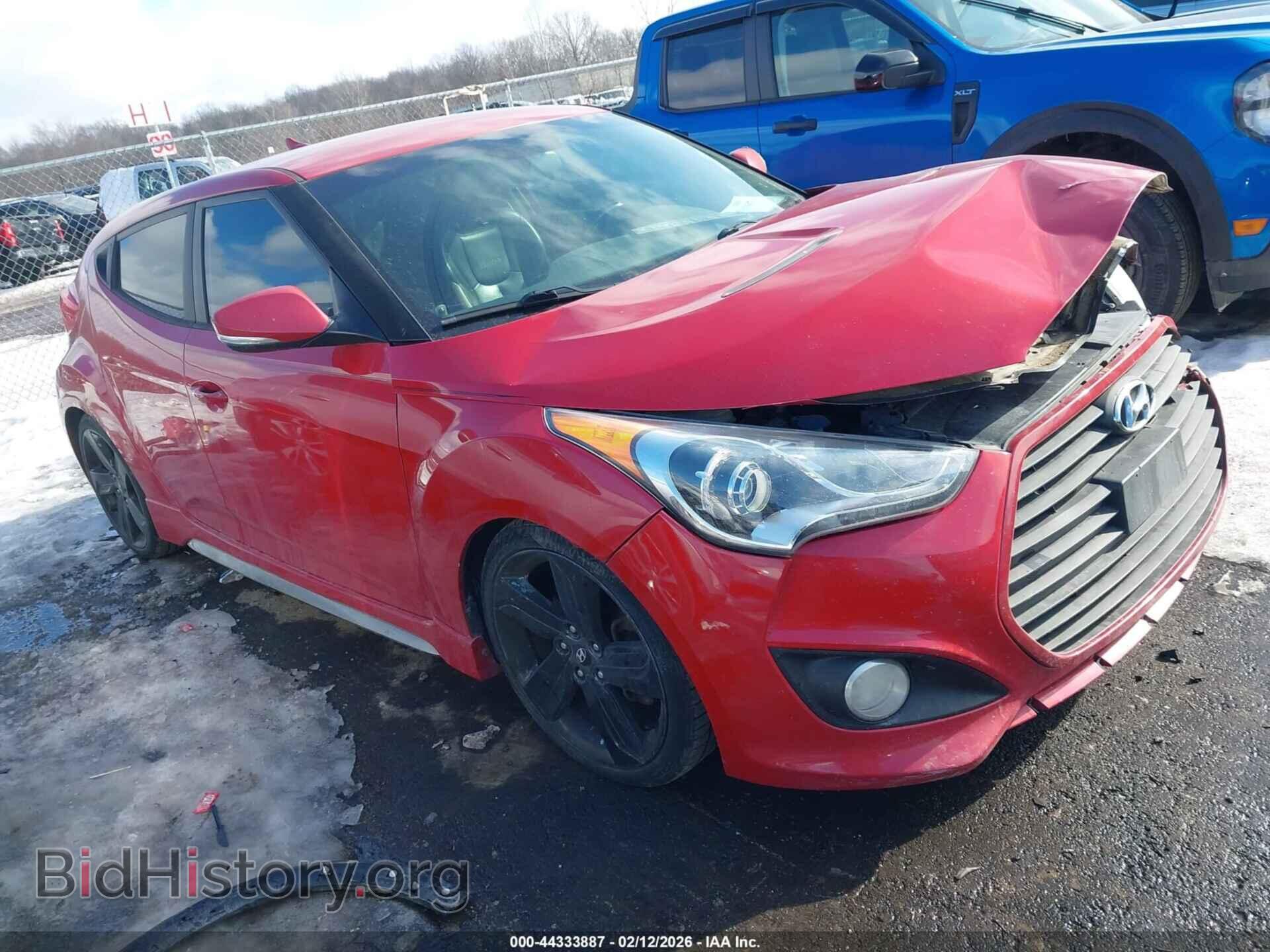 Photo KMHTC6AE2EU199324 - HYUNDAI VELOSTER 2014