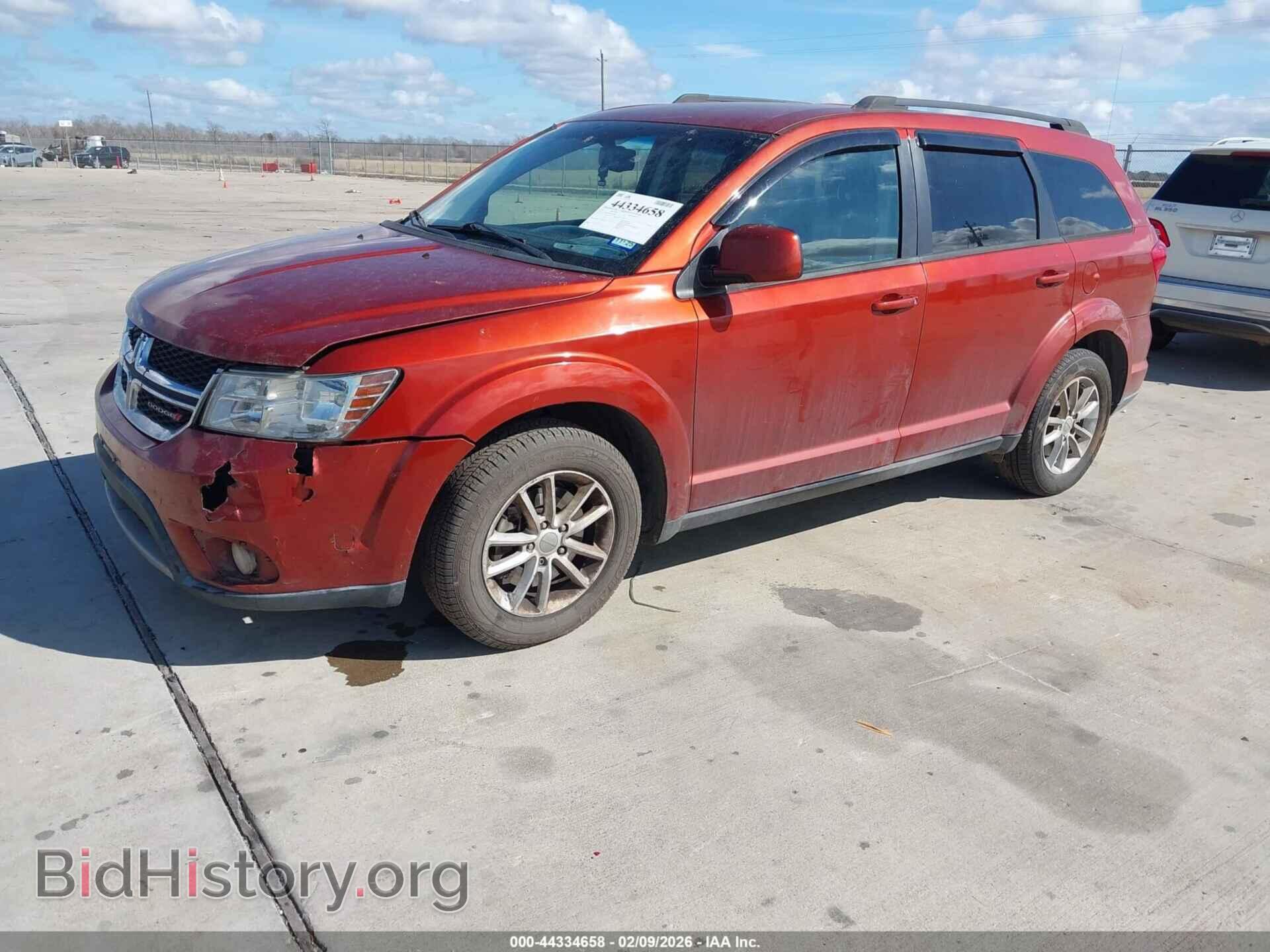 2013 DODGE JOURNEY - VIN: 3C4PDCBB4DT541421 - Фото 2