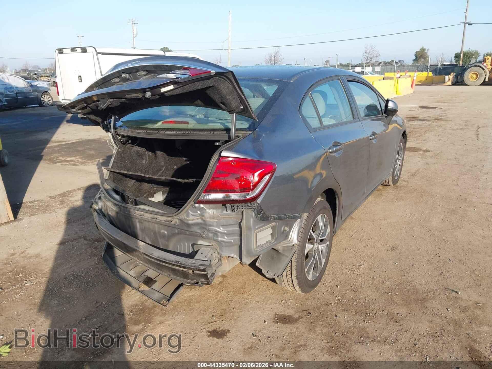 2013 HONDA CIVIC - VIN: 19XFB2F8XDE231675 - Фото 4