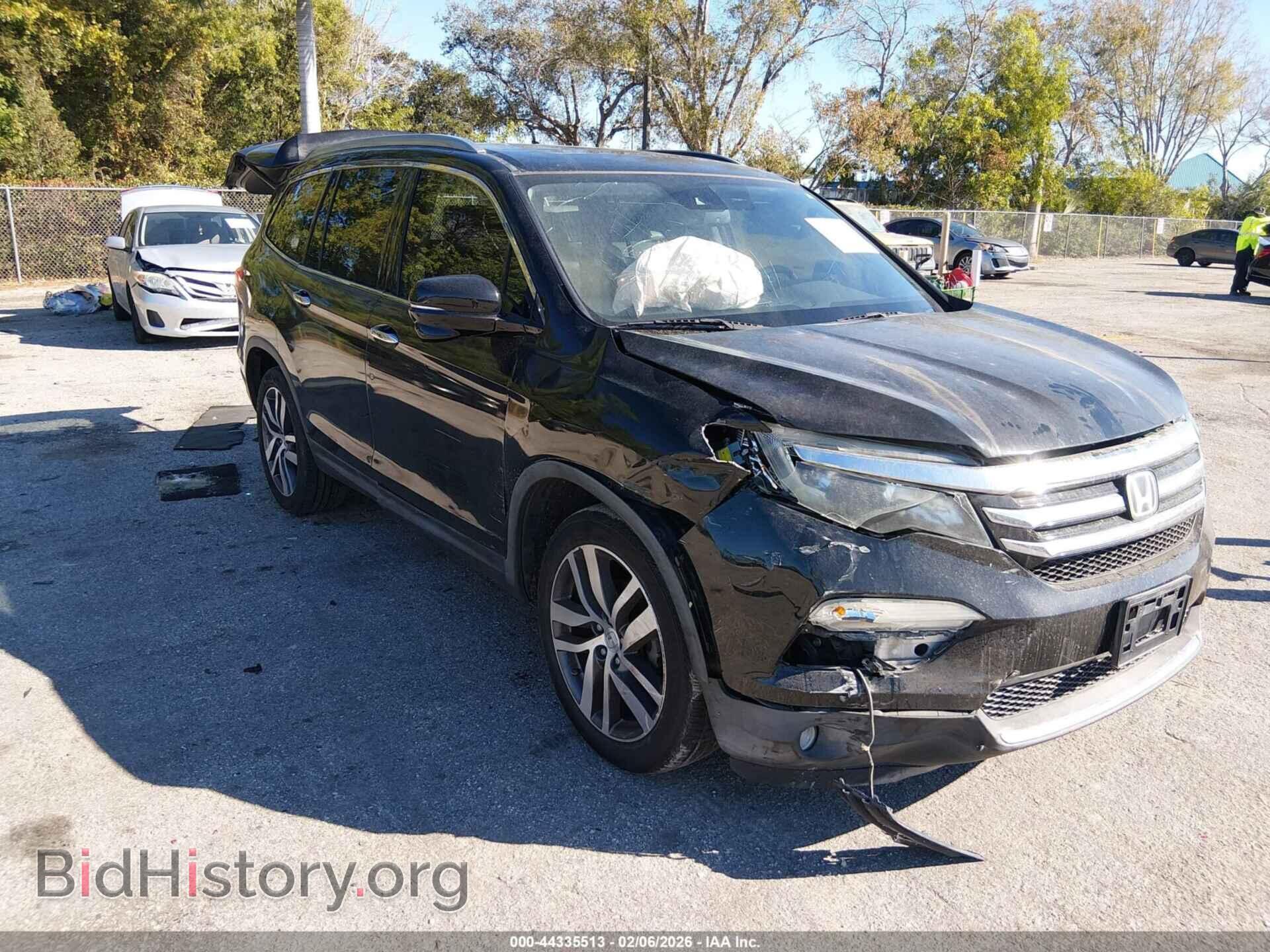 Фотография 5FNYF5H96GB014207 - HONDA PILOT 2016
