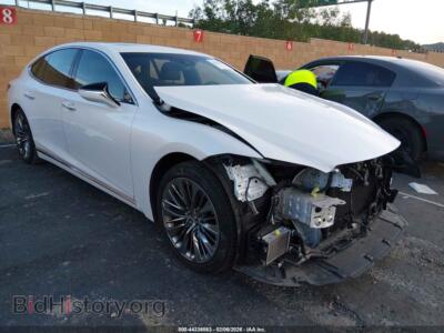 2021 Lexus LS 500, white — VIN JTHD51FFXM5014368, IAAI