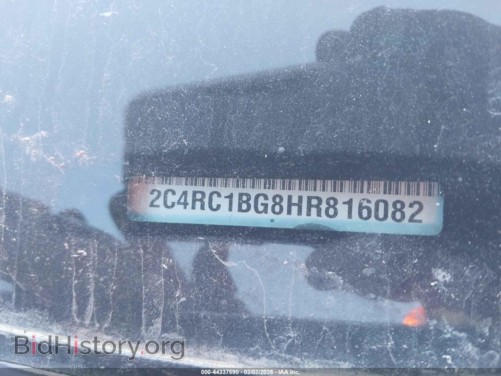 2017 CHRYSLER PACIFICA - VIN: 2C4RC1BG8HR816082 - Фото 9