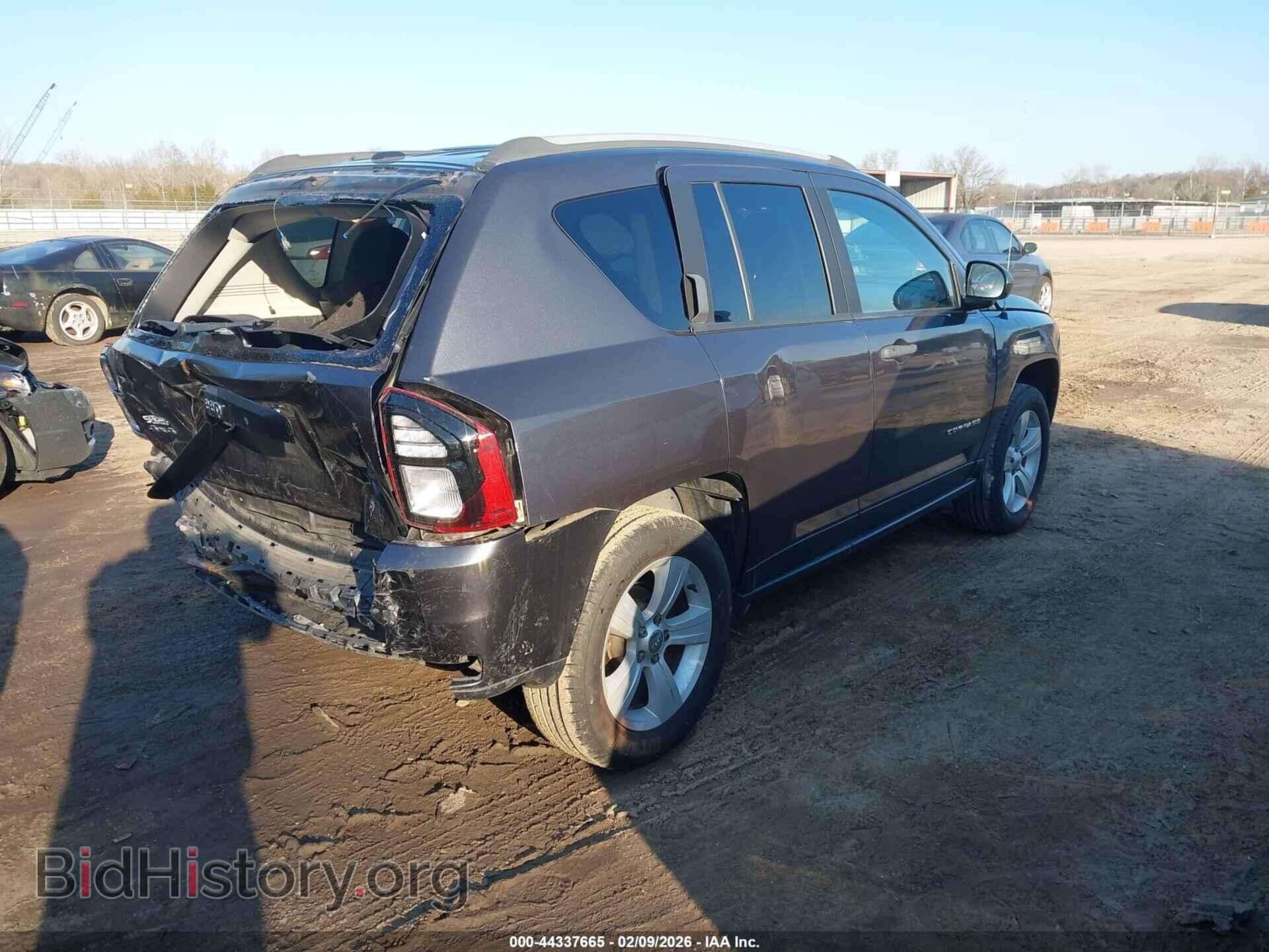 2017 JEEP COMPASS - VIN: 1C4NJDBB0HD129207 - Фото 4