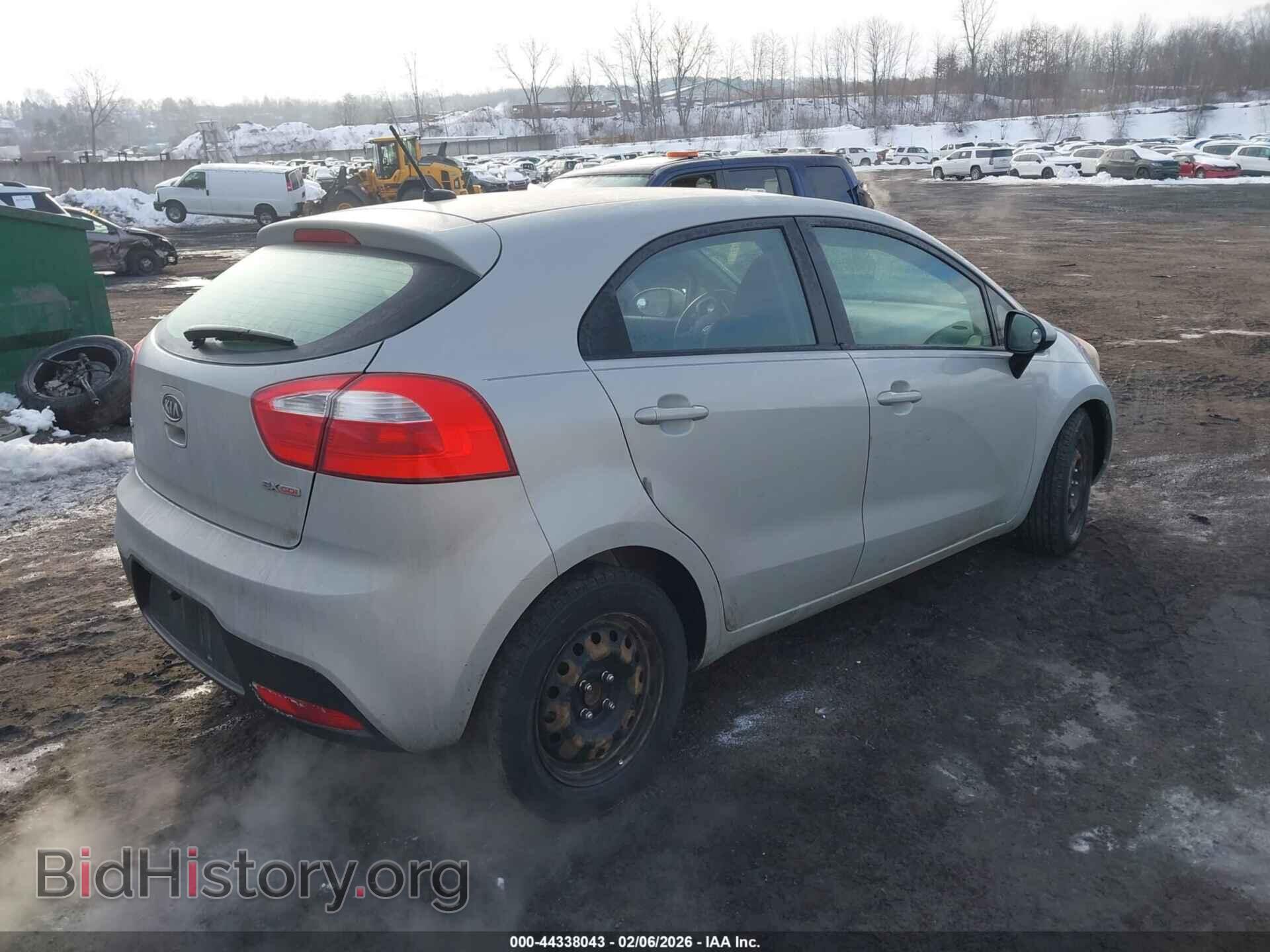 2012 KIA RIO5 - VIN: KNADN5A36C6082128 - Фото 4