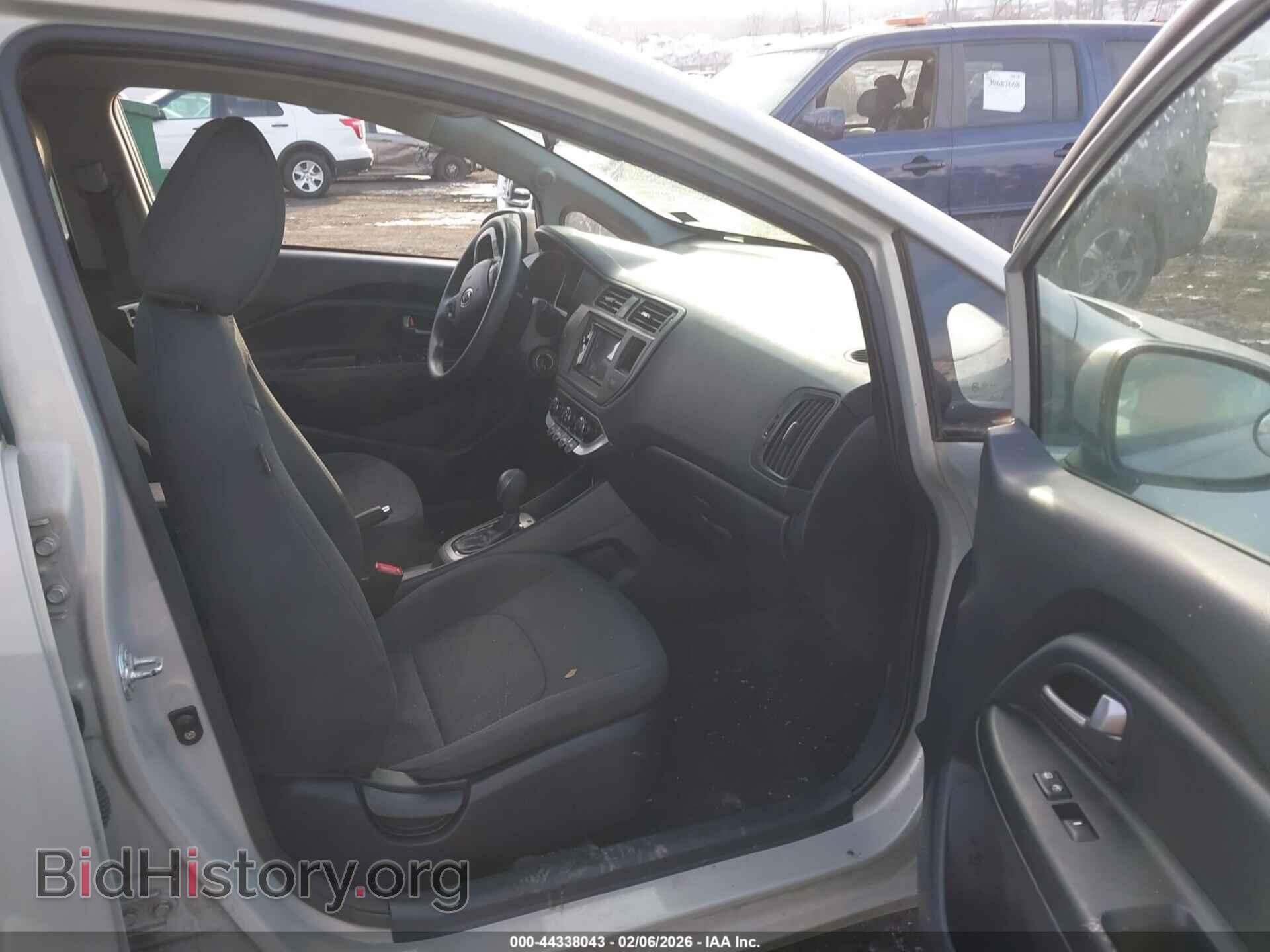 2012 KIA RIO5 - VIN: KNADN5A36C6082128 - Фото 5