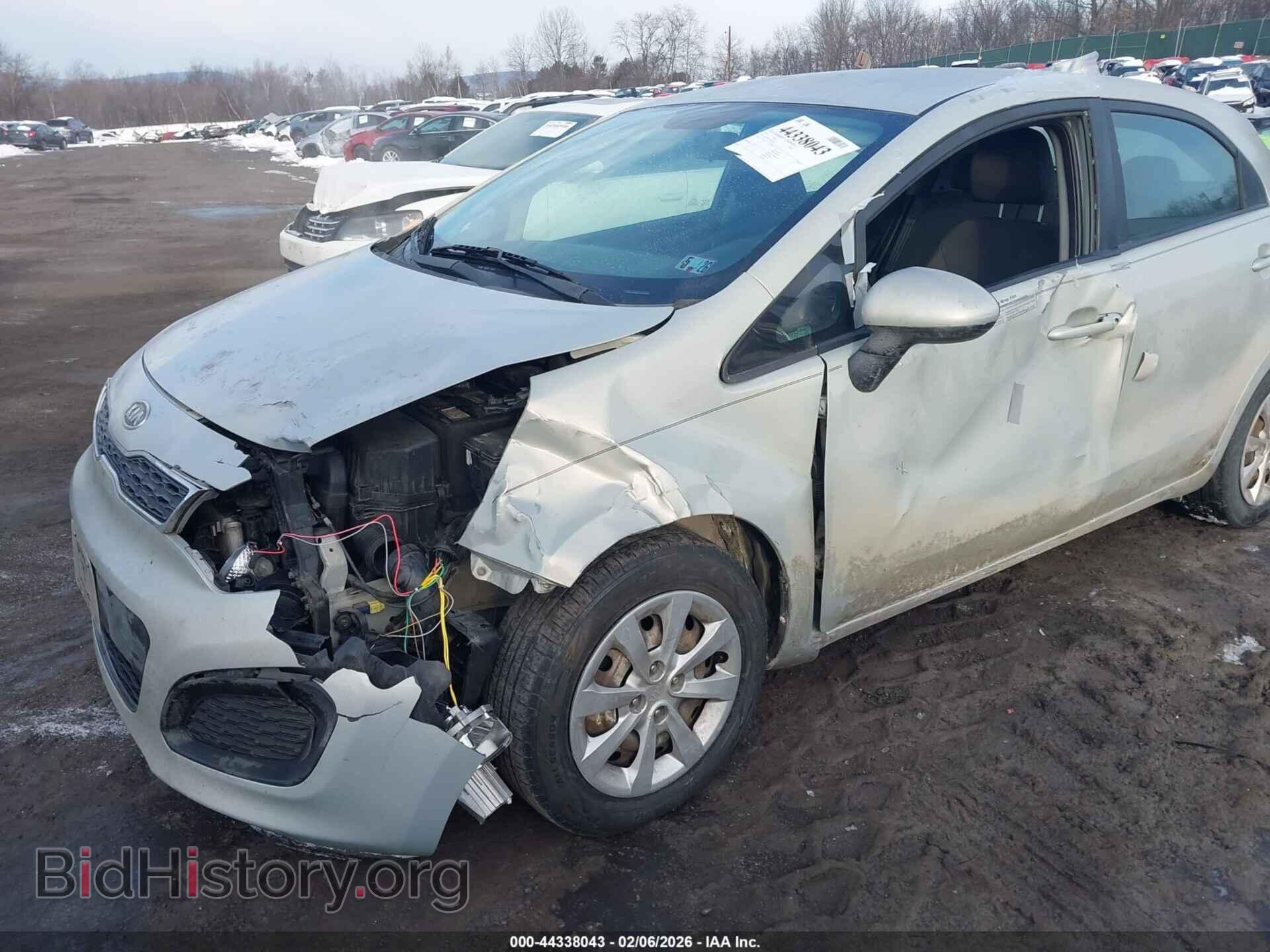 2012 KIA RIO5 - VIN: KNADN5A36C6082128 - Фото 6