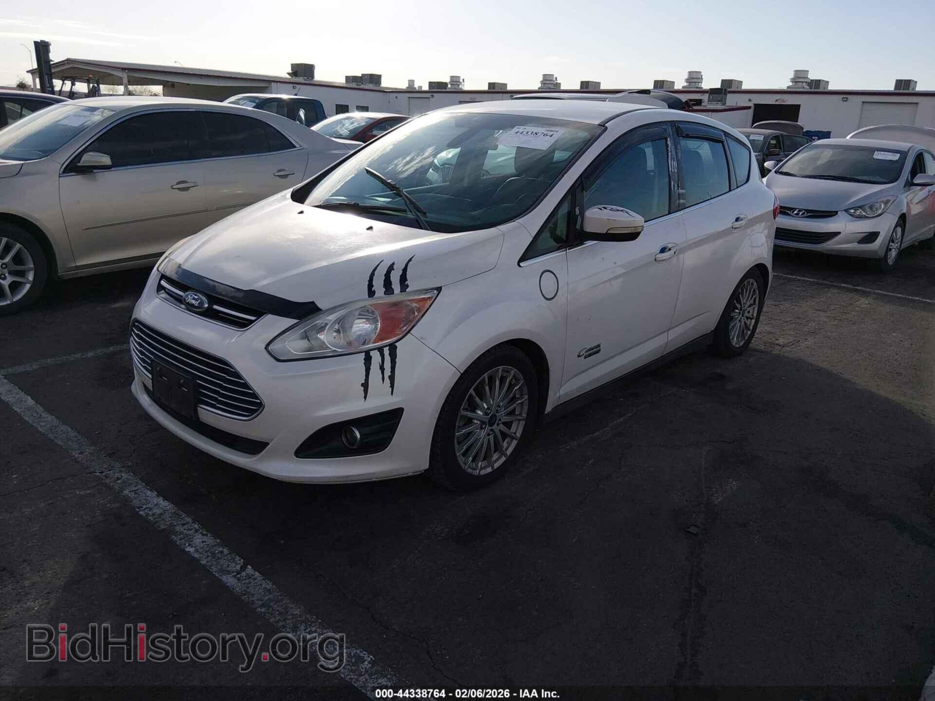 2014 FORD C-MAX ENERGI - VIN: 1FADP5CU6EL503973 - Фото 2