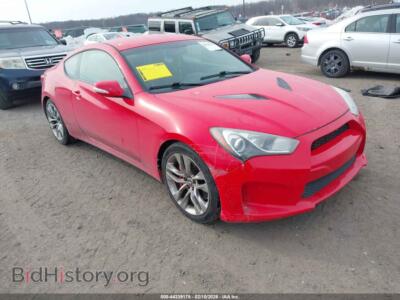 2013 Hyundai GENESIS 2.0T R-Spec, красный — VIN KMHHT6KD3DU091479, IAAI