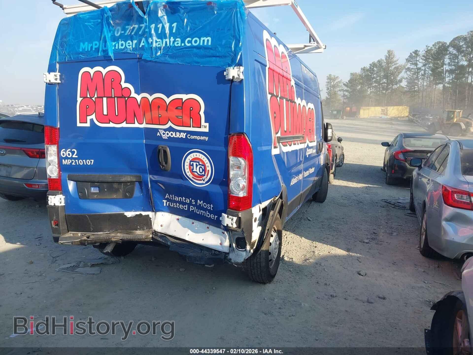 2023 RAM PROMASTER 2500 - VIN: 3C6LRVDG2PE524850 - Фото 4